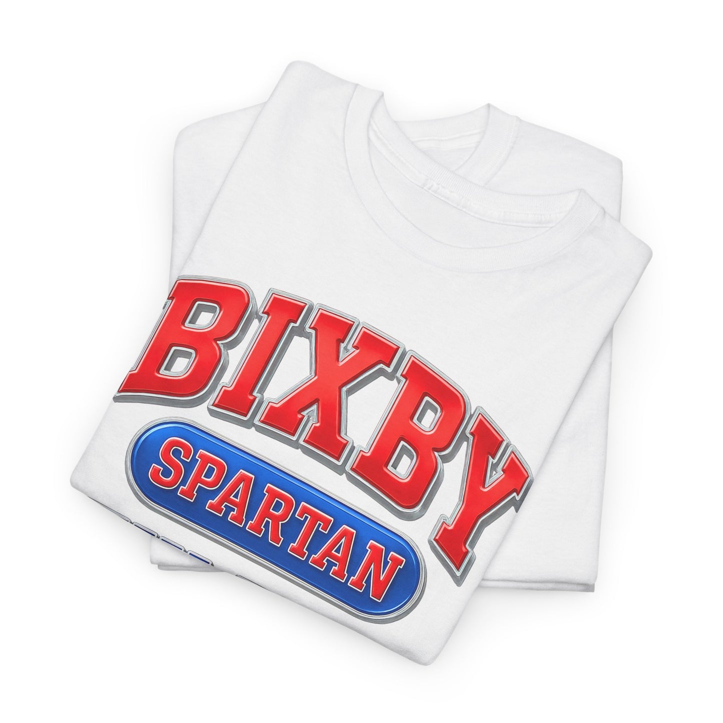 Bixby Spartan Athletics Metallic Gildan Tee