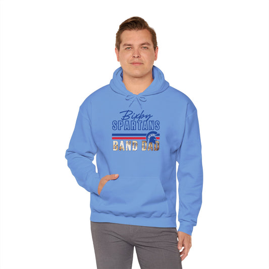 Bixby Spartans Band Dad Gildan Hoodie