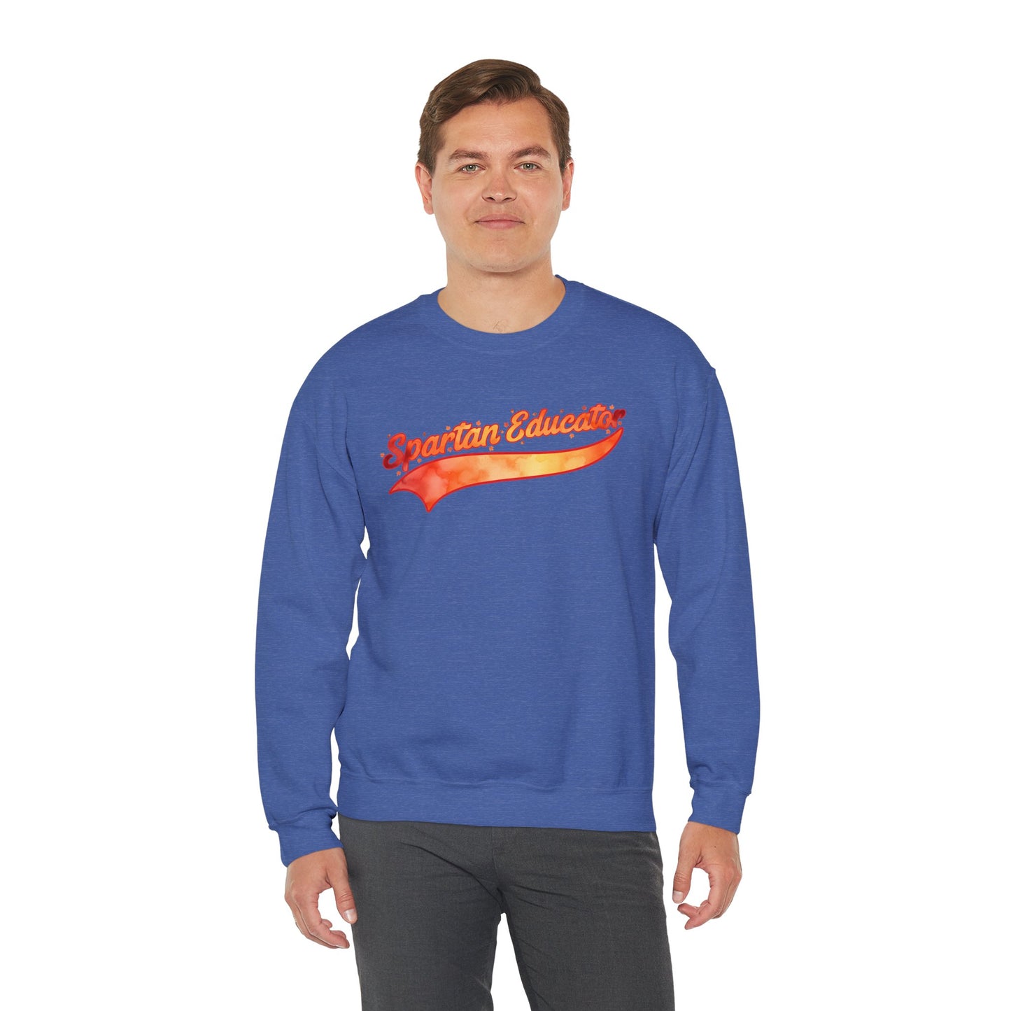 Spartan Educator Fall Design Gildan Sweatshirt