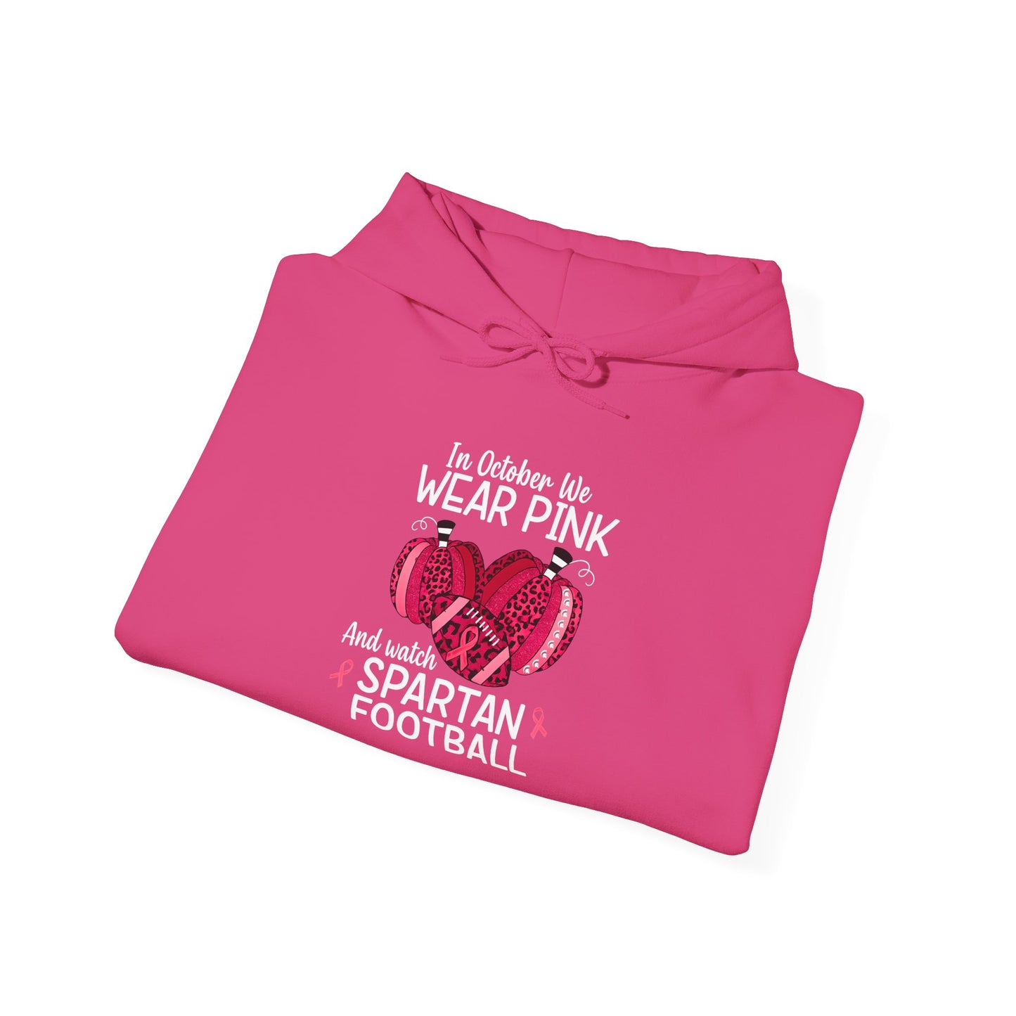 Wear Pink October Breast Cancer Awareness Gildan Hoodie