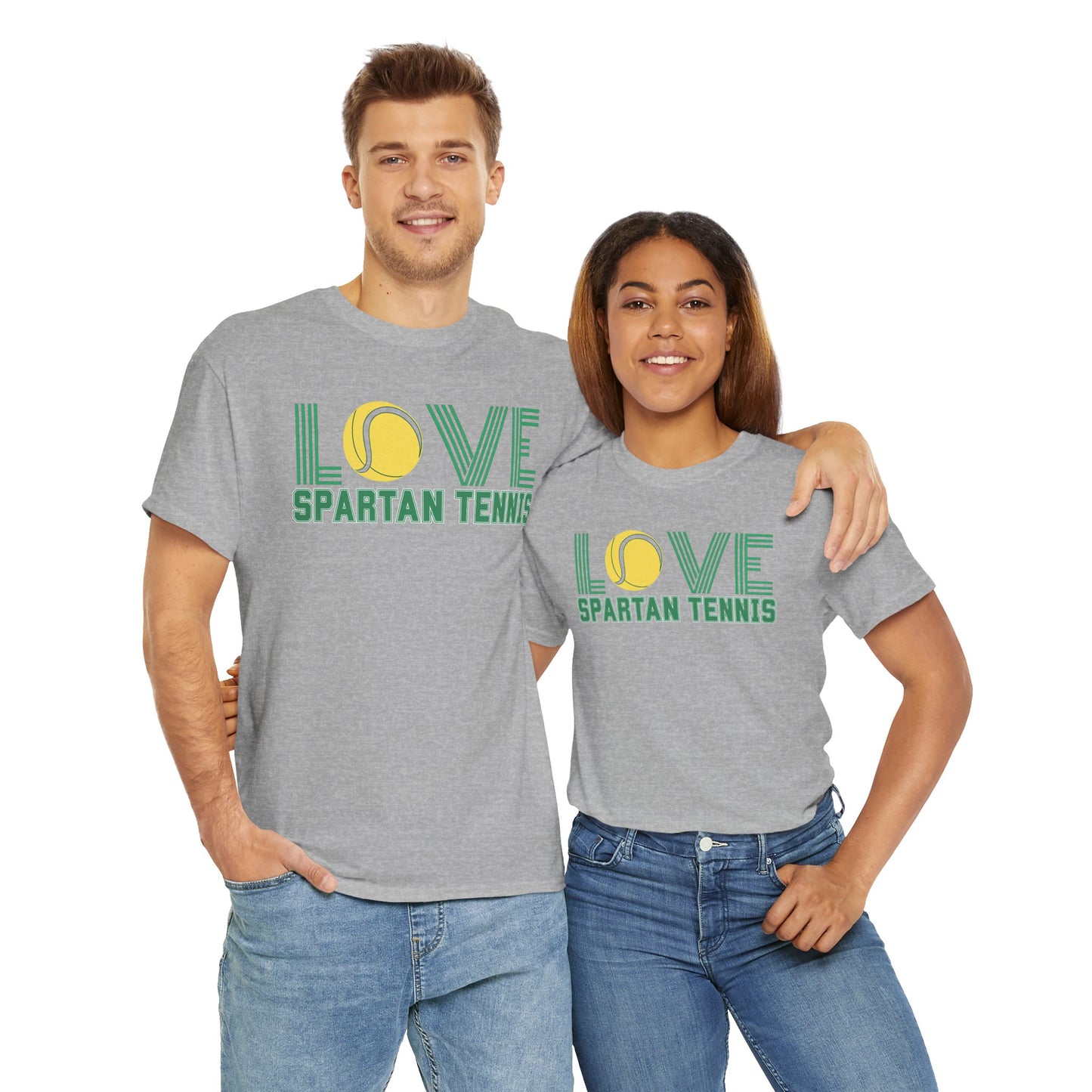 Bixby Spartan Tennis Gildan Tee