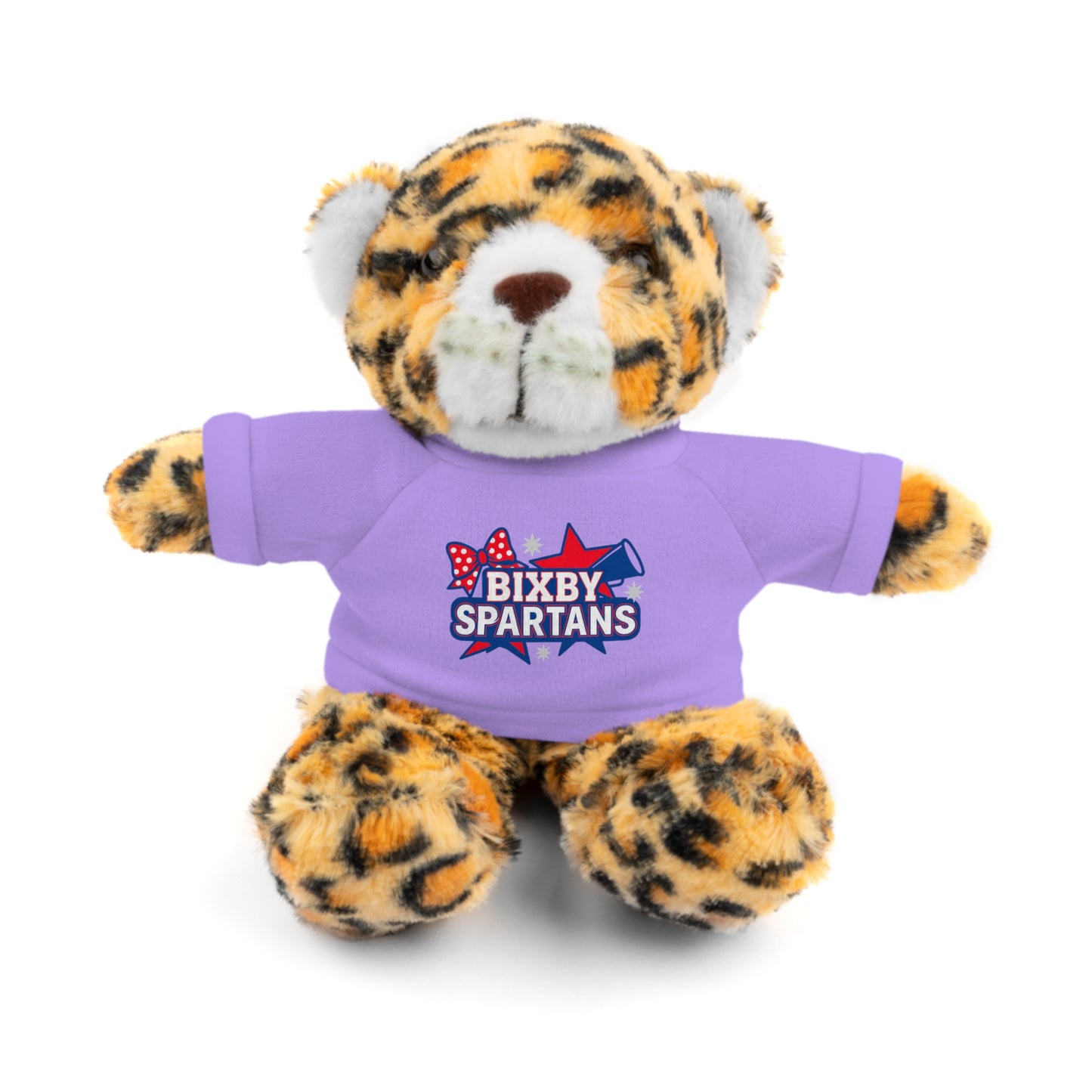 Spartan Cheer Stuffed Animal Logo
