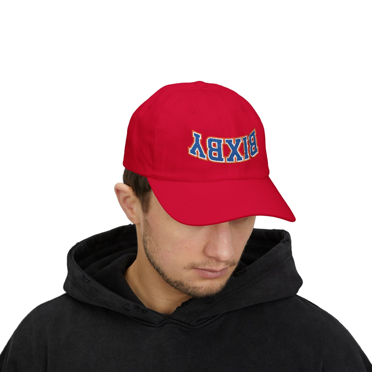 Upside-Down Bixby Embroidered Classic Ballcap