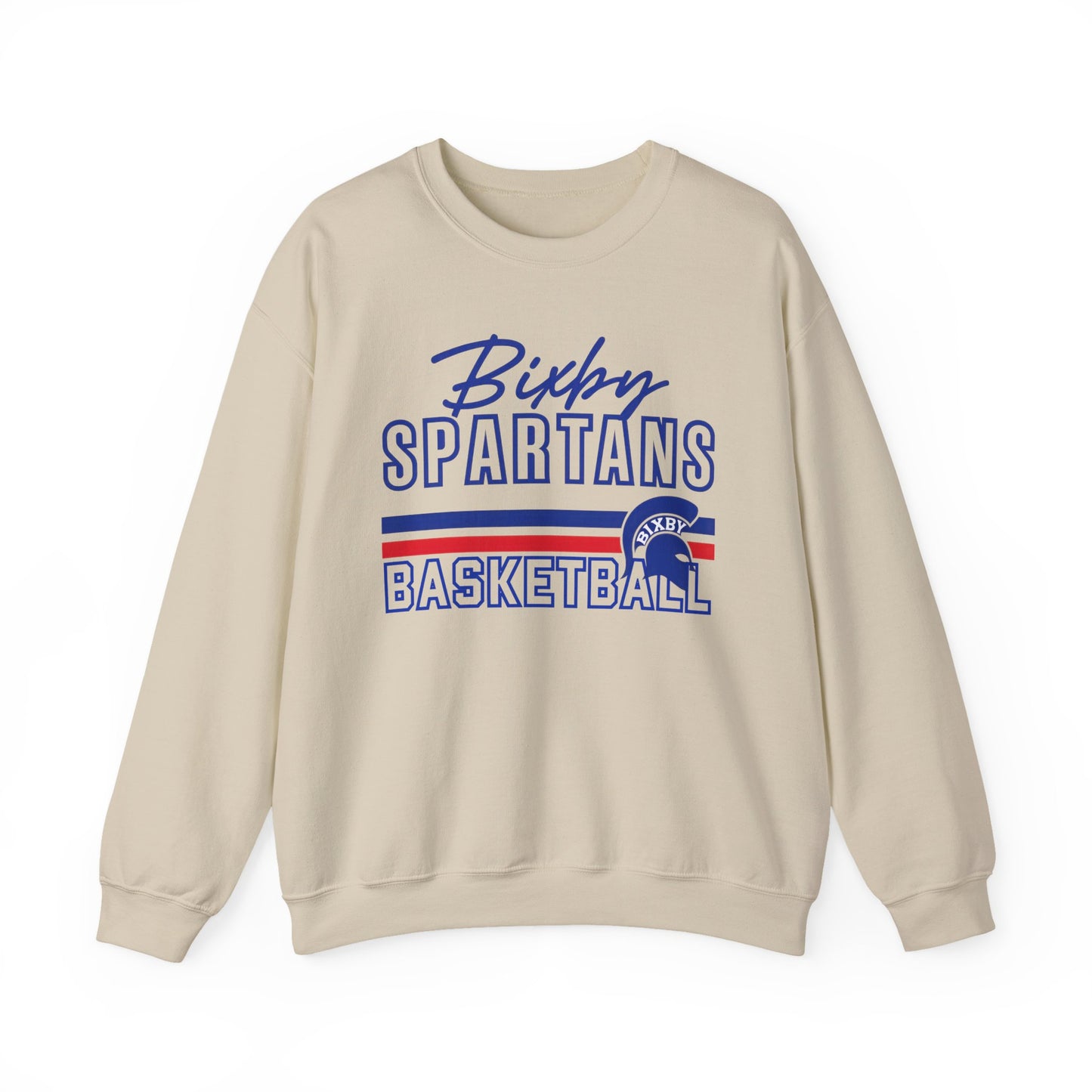 Bixby Spartans Basketball Gildan Sweatshirt