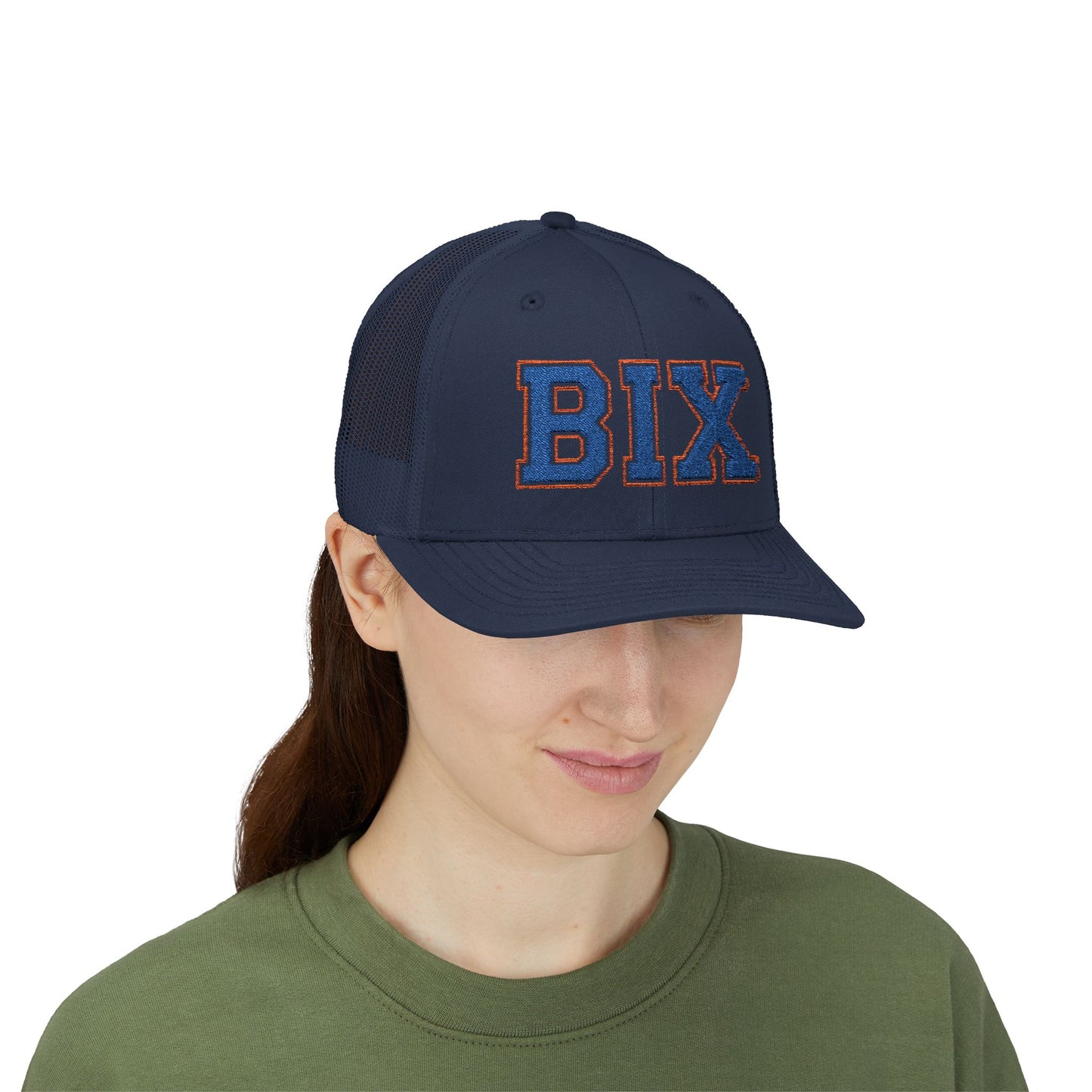 Bixby Spartan BIX Embroidered Trucker Snapback