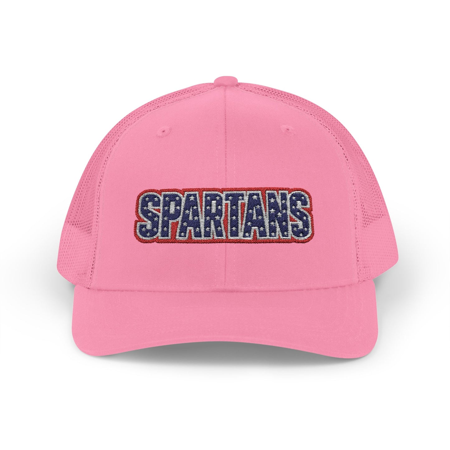 Spartans Patriotic Embroidered Trucker Hat