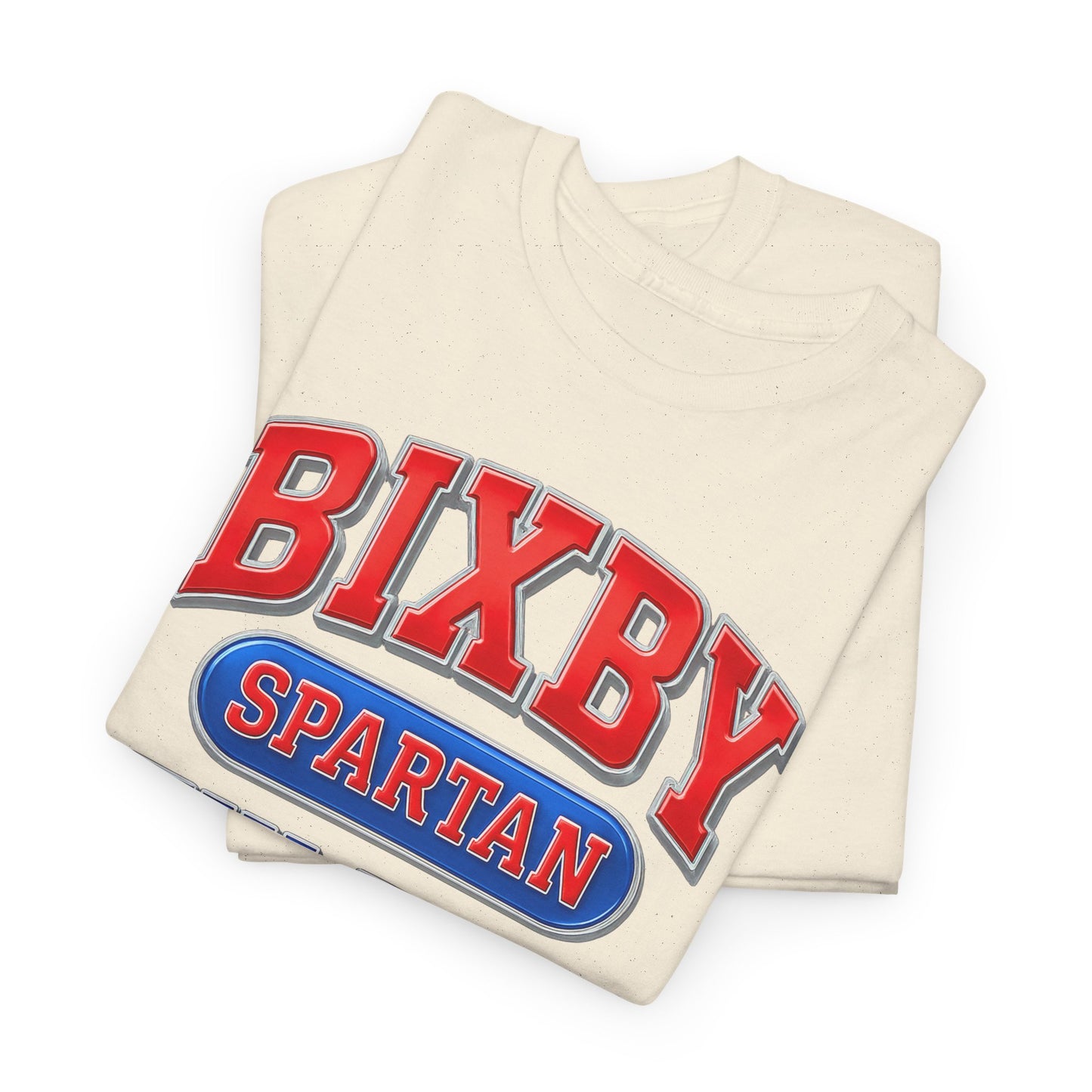 Bixby Spartan Athletics Metallic Gildan Tee