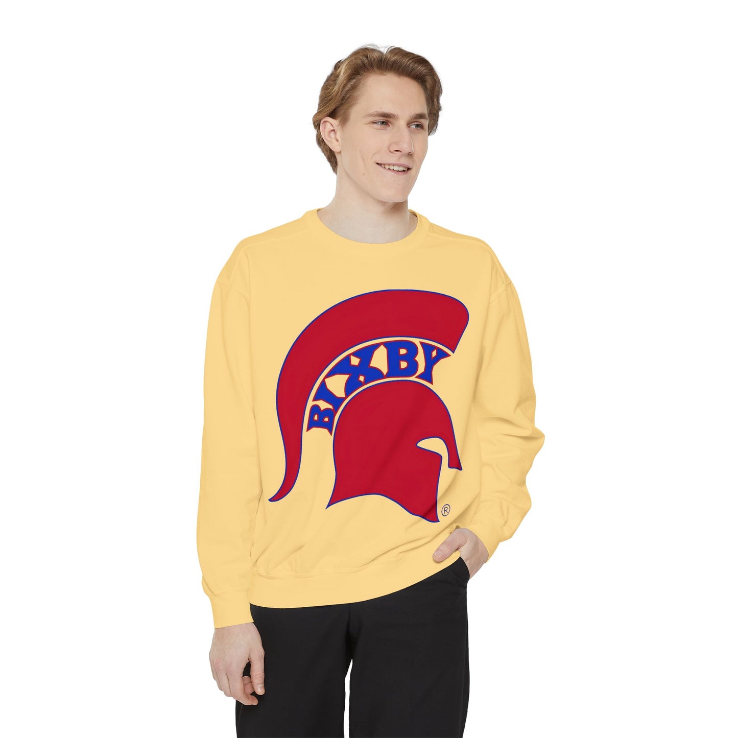 Bixby Spartan White Logo Sweatshirt