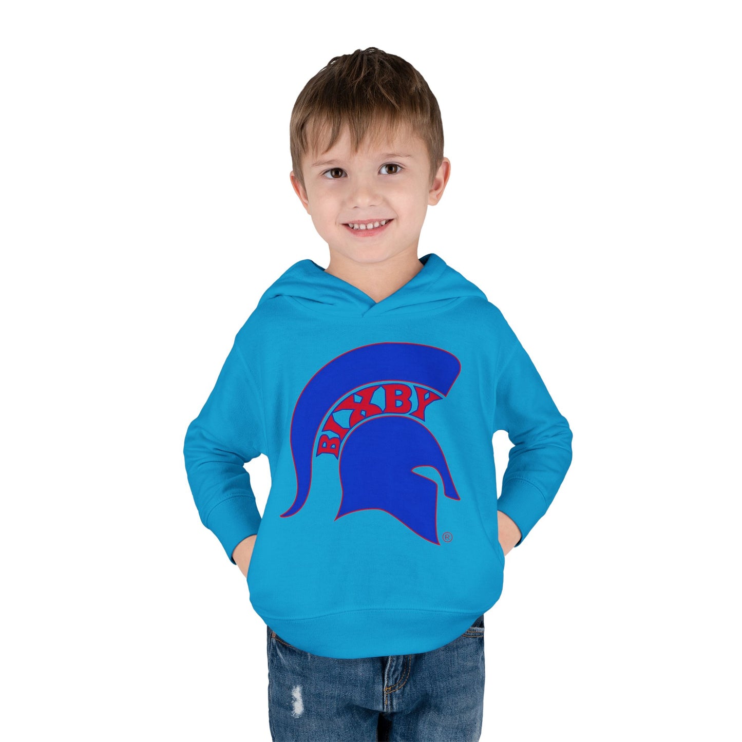 Bixby Blue Logo Toddler Rabbit Skins Sweatshirt