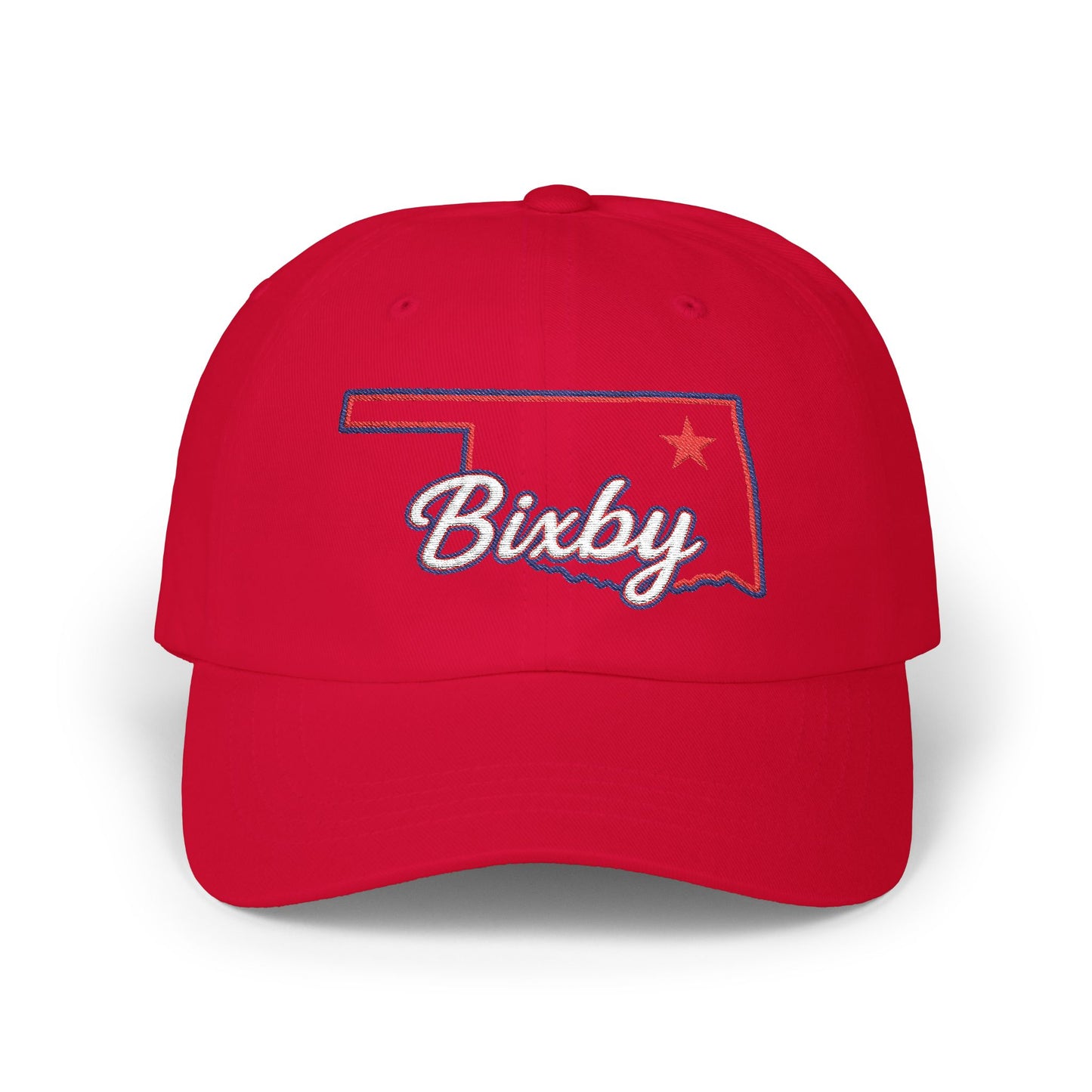 Bixby Oklahoma Embroidered Camouflage Ballcap