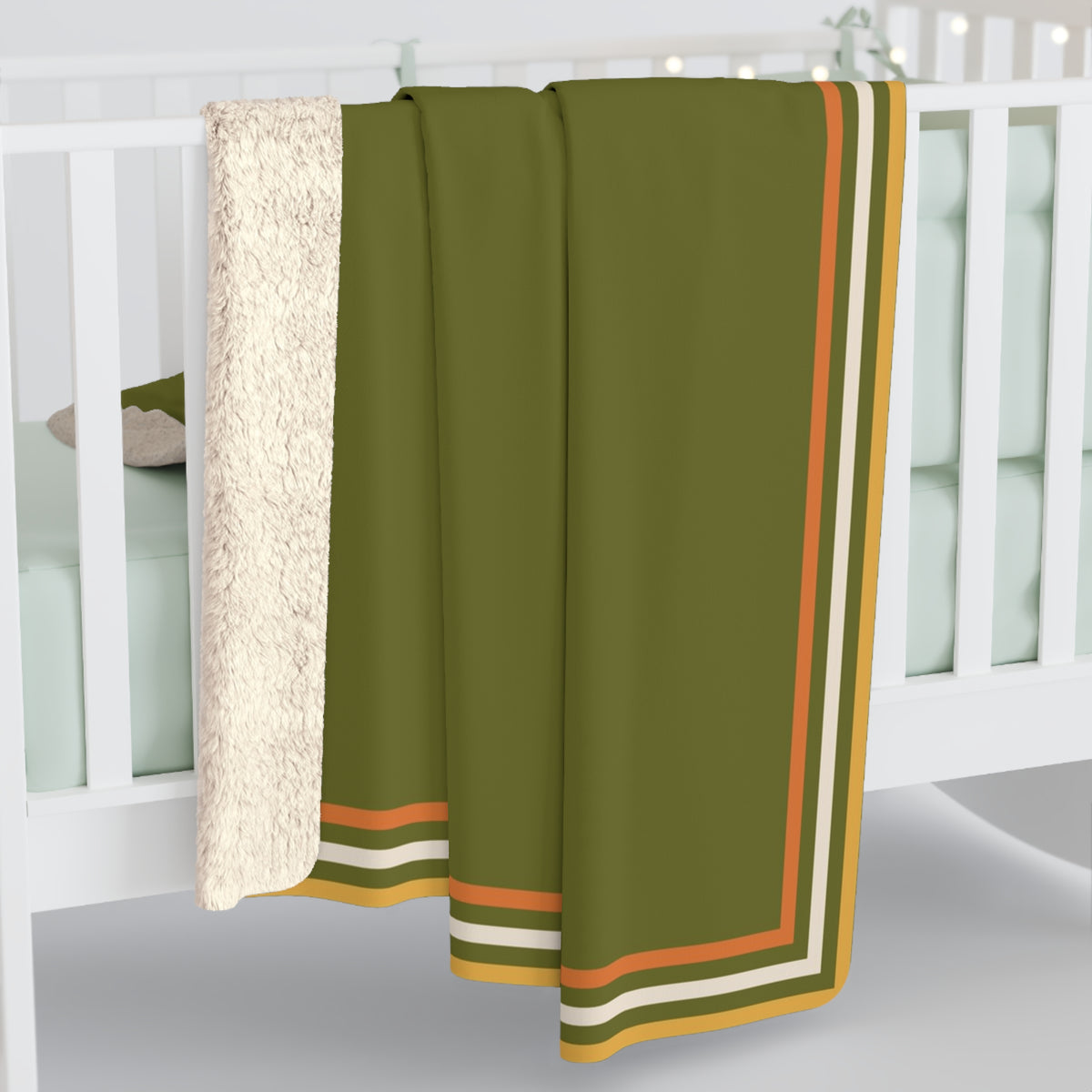 Sweater Weather in the Garden Spot Sherpa Blanket