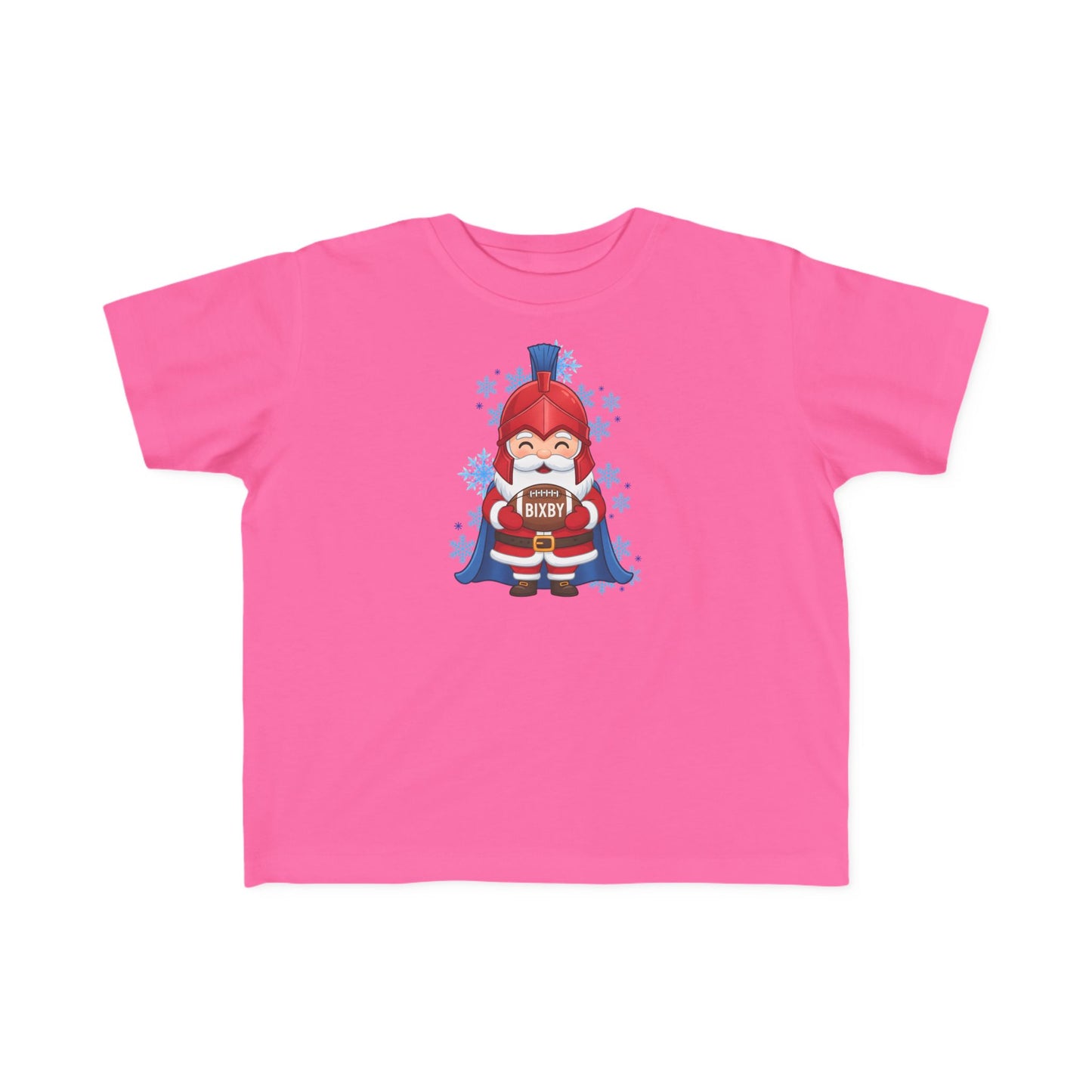 Spartan Football Santa Toddler Rabbit Skins Tee