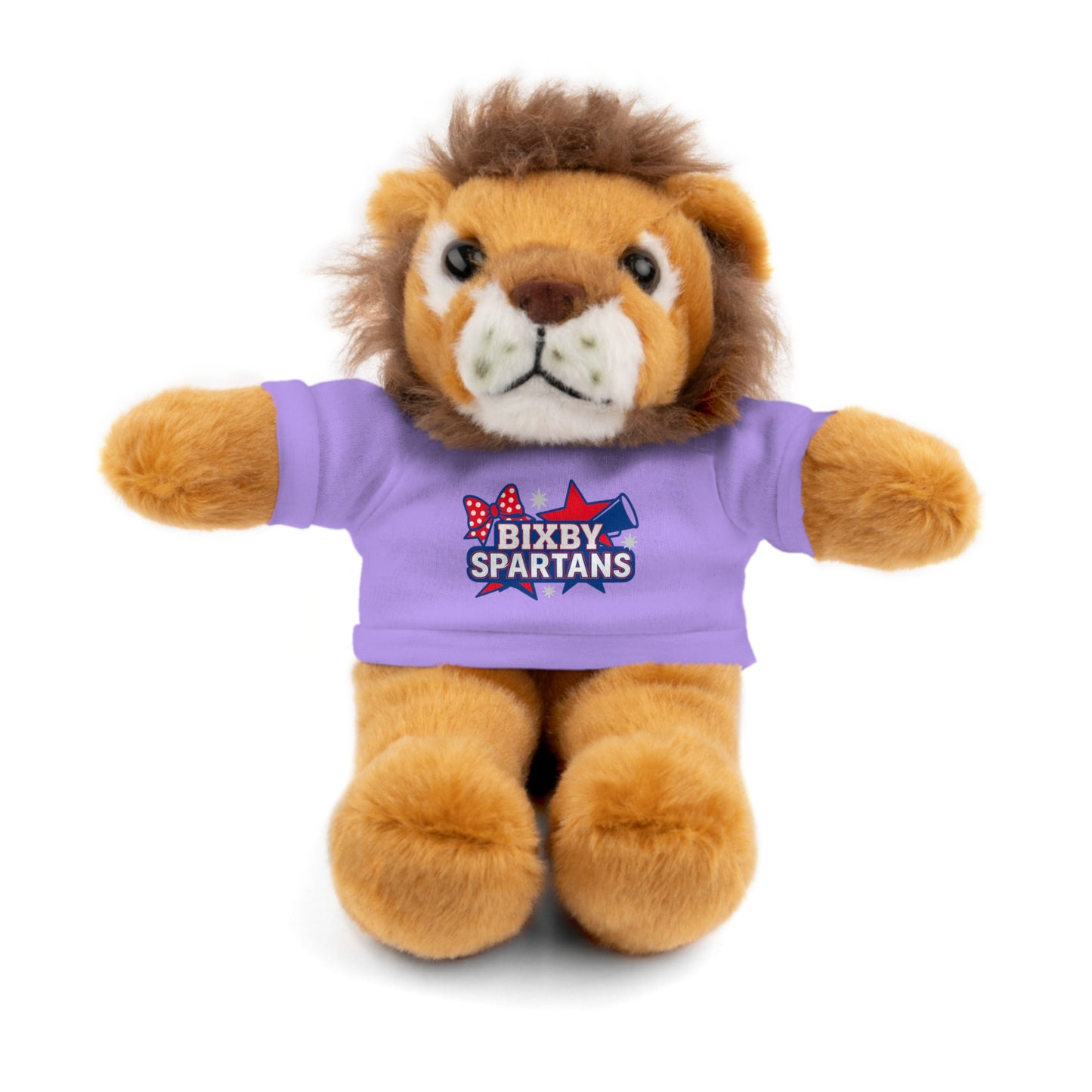 Spartan Cheer Stuffed Animal Logo