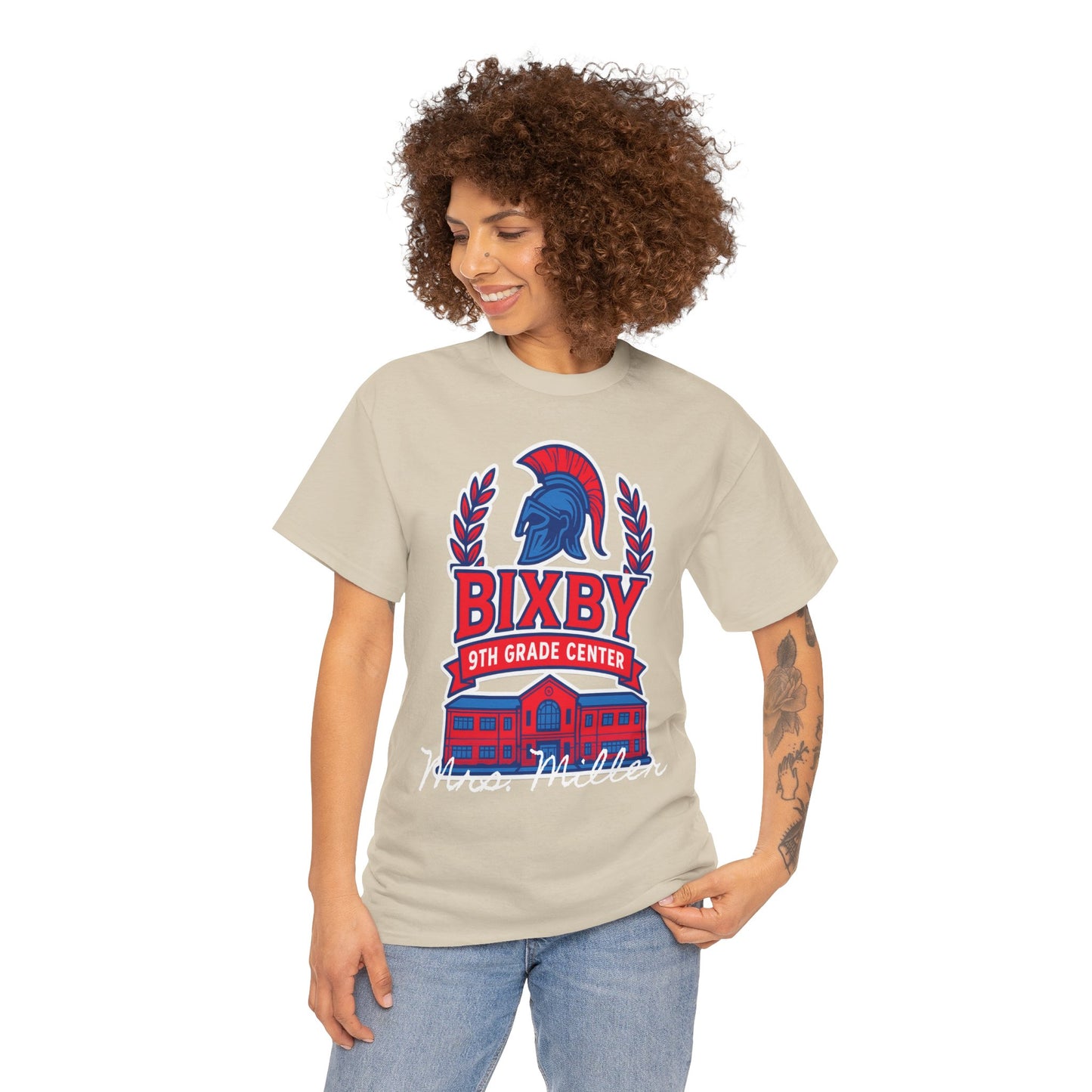 Spartan Ninth Grade Center Gildan Tee