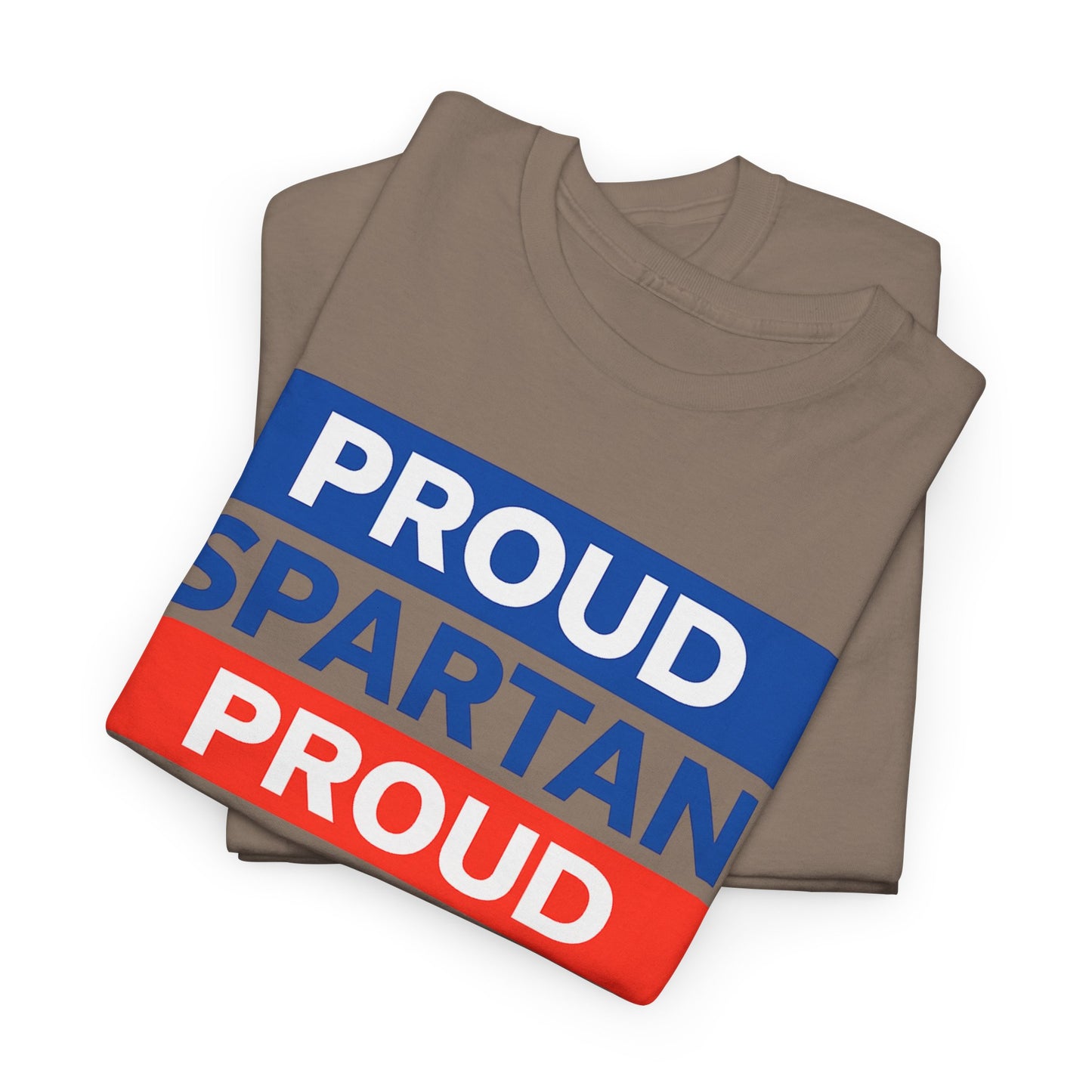 Proud Spartan Proud American Gildan Tee