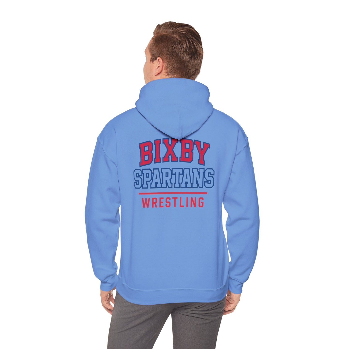 Bixby Spartan Wrestling Gildan Hoodie