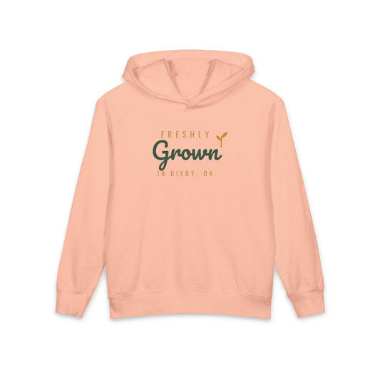 Freshly Grown in Bixby Youth Hoodie