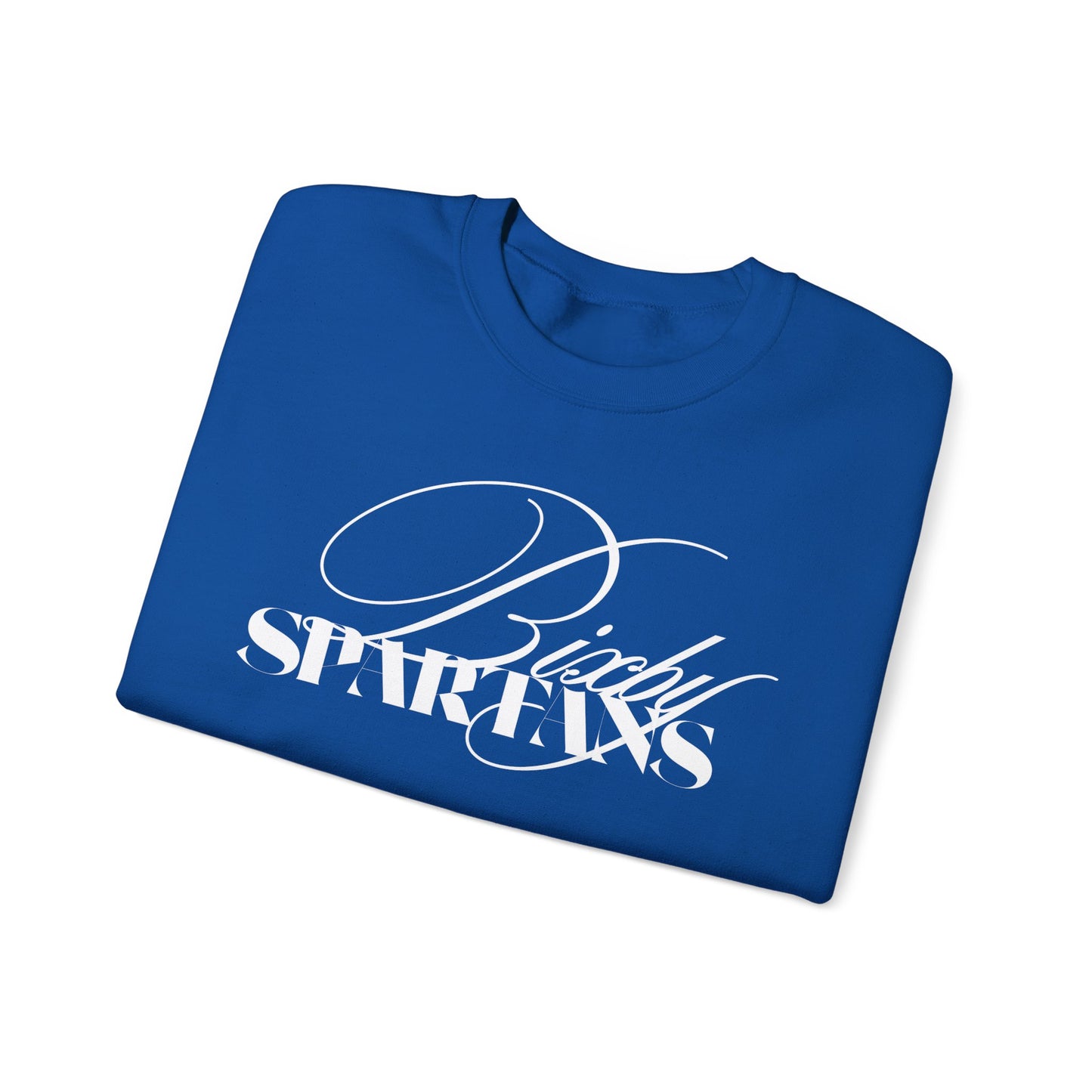 Bixby Spartans Cursive Gildan Sweatshirt