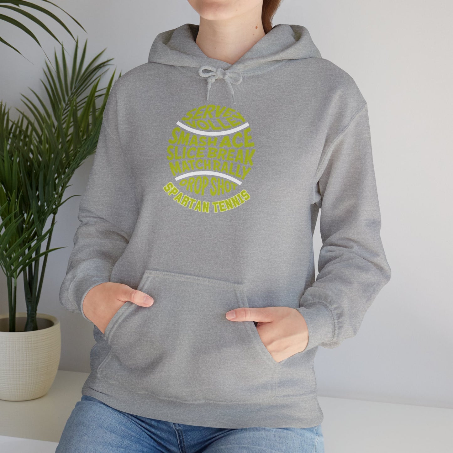 Bixby Spartan Tennis Gildan Hoodie