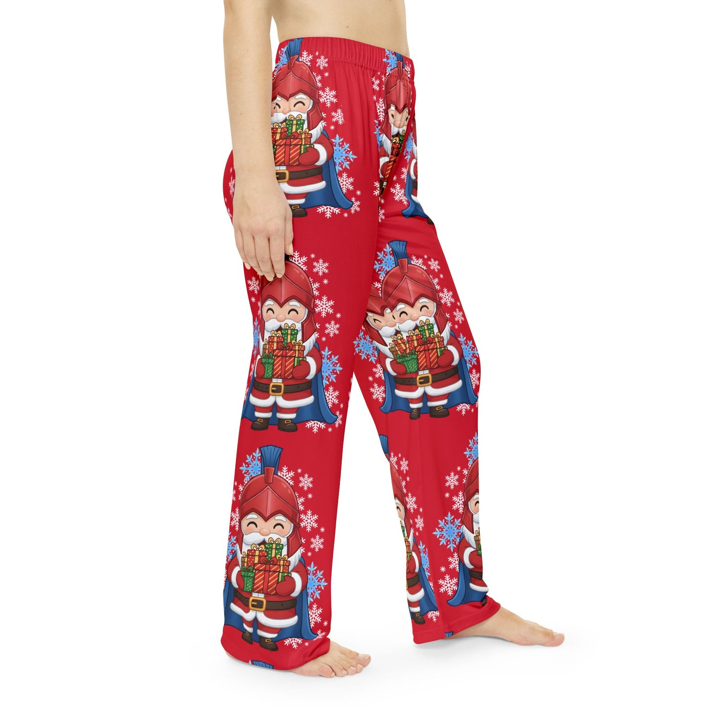 Spartan Santa Women's Red Pajama Bottoms