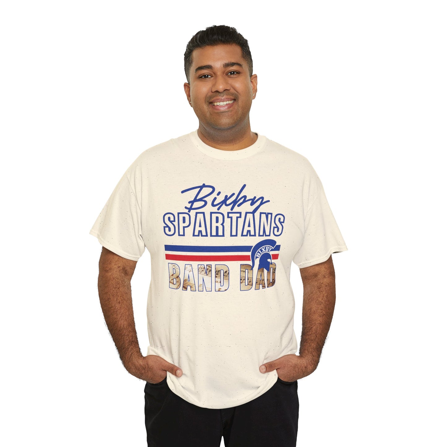 Bixby Spartans Band Dad Gildan Tee