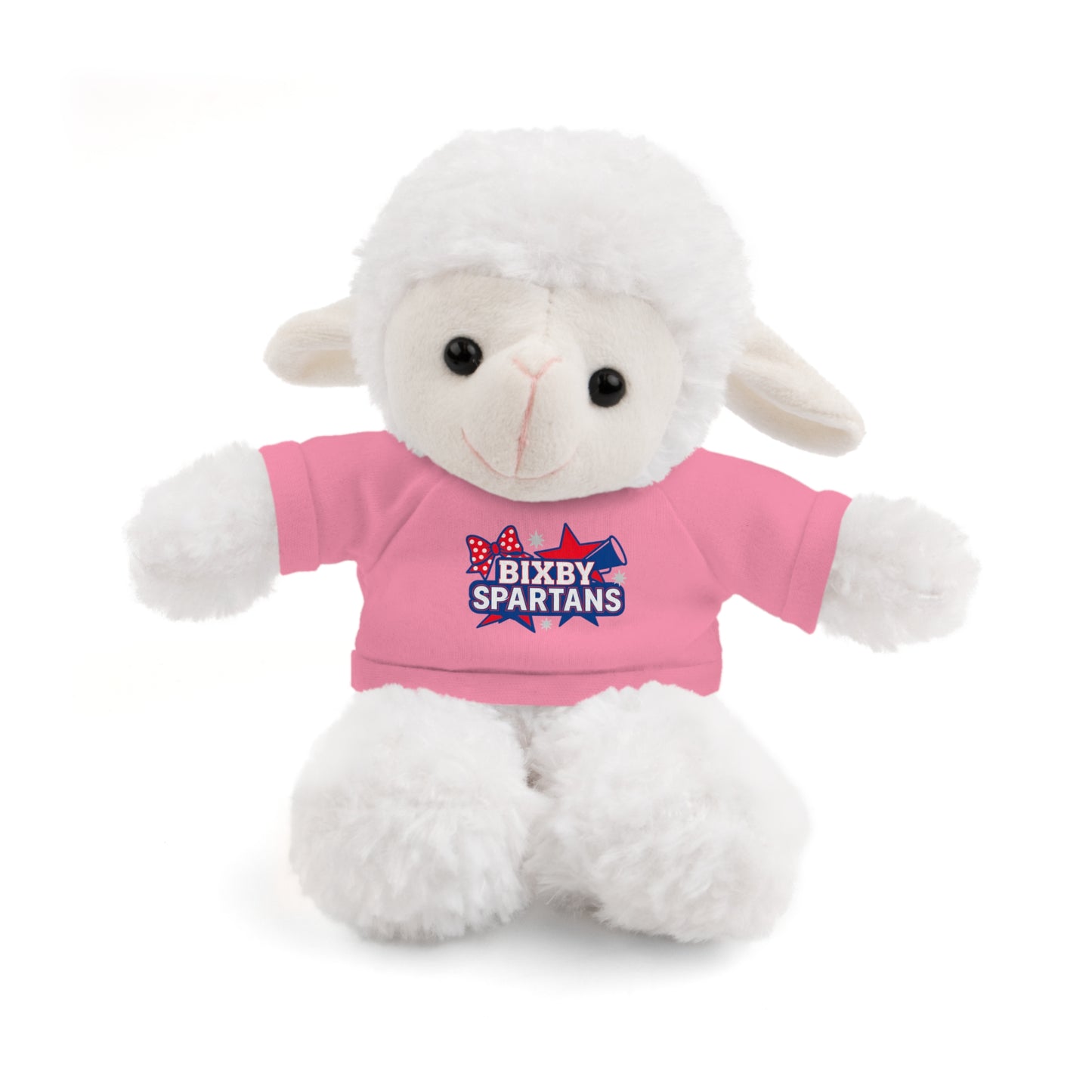 Spartan Cheer Stuffed Animal Logo