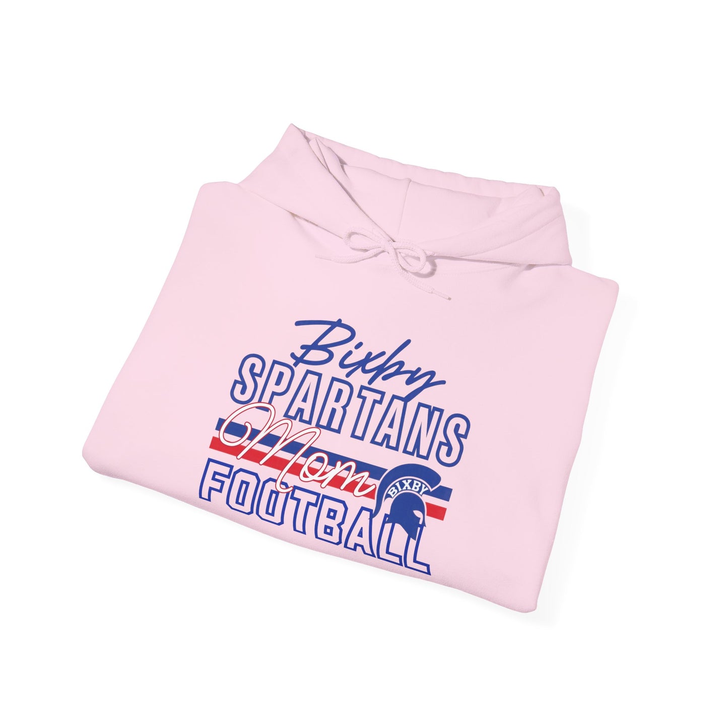 Bixby Spartans Football Mom Gildan Hoodie