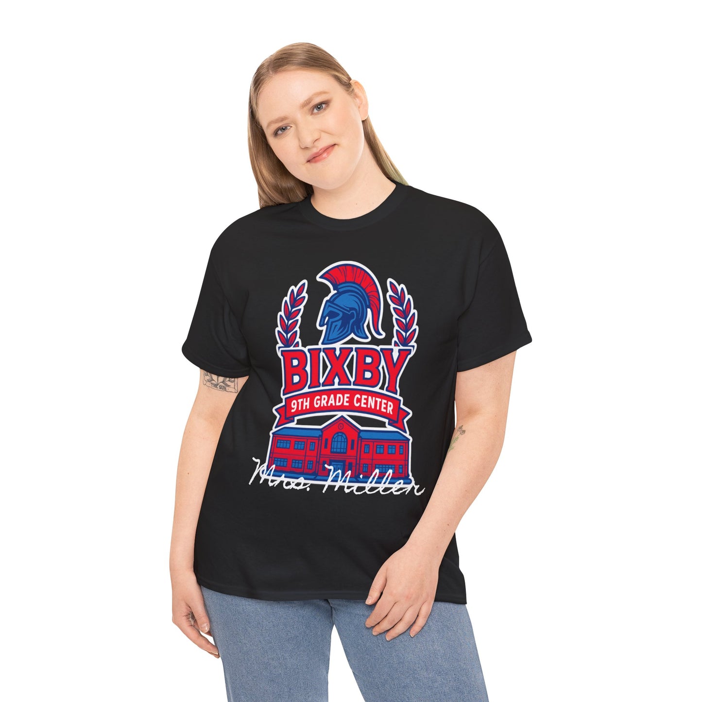 Spartan Ninth Grade Center Gildan Tee