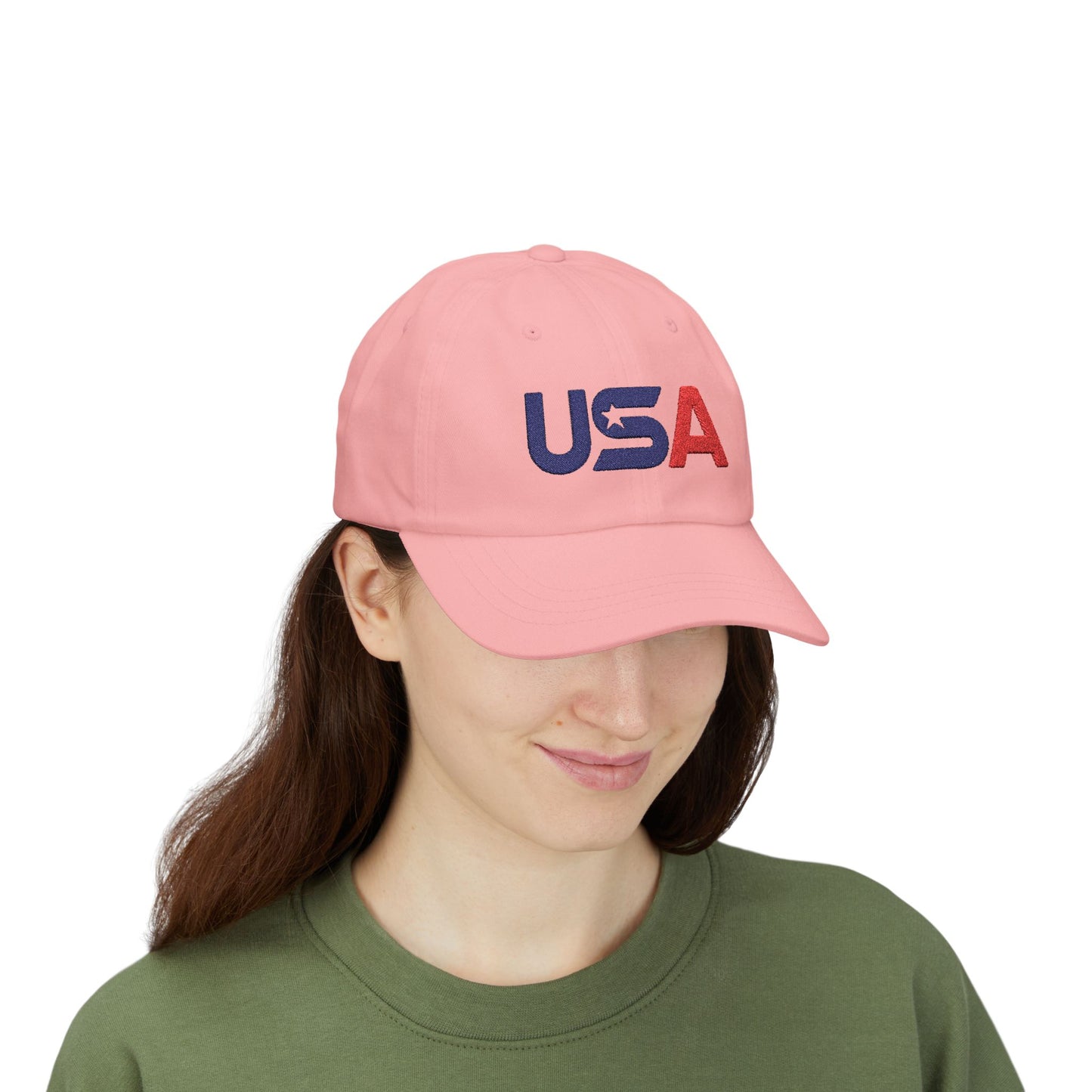 Patriotic USA Embroidered Classic Ballcap