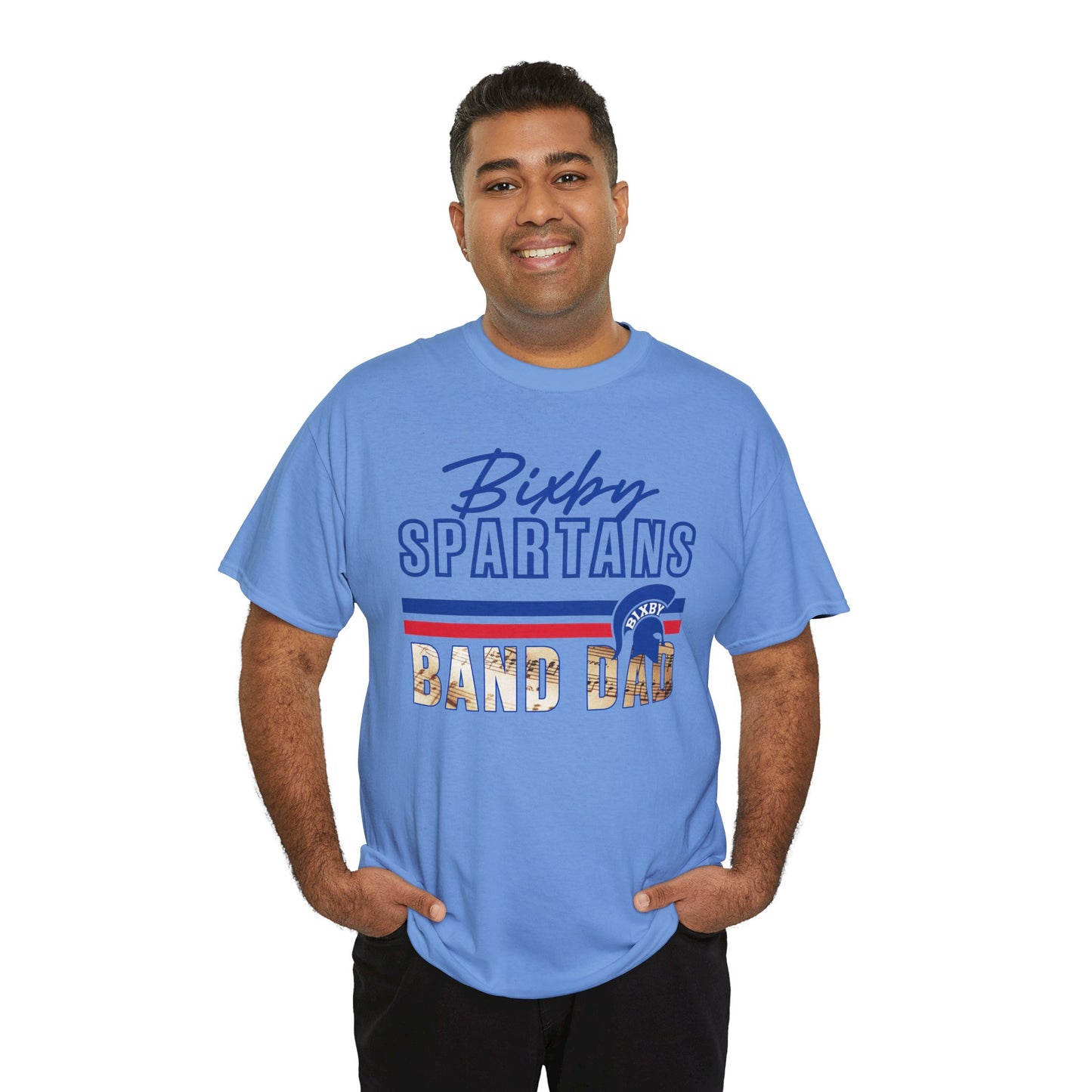 Bixby Spartans Band Dad Gildan Tee