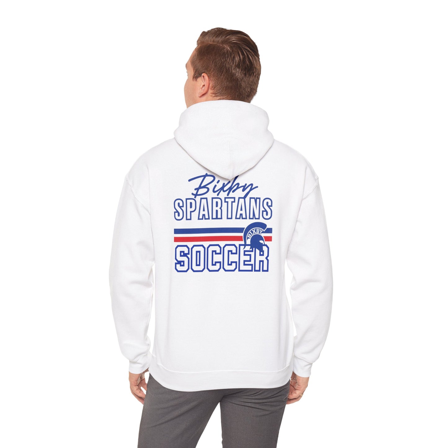 Bixby Spartans Soccer Gildan Hoodie