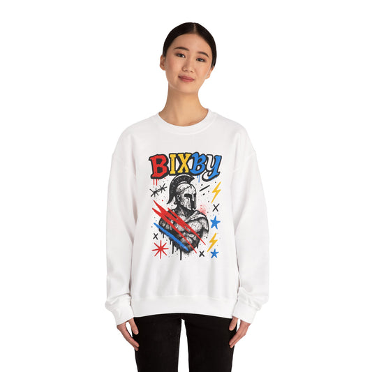 Bixby Spartan Graffiti Chaos Gildan Sweatshirt