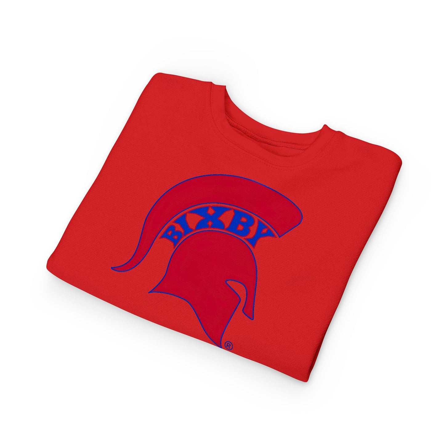 Bixby Spartan Red Logo Toddler Rabbit Skins Sweatshirt