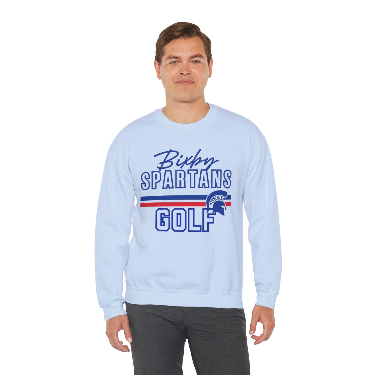 Bixby Spartans Golf Gildan Sweatshirt