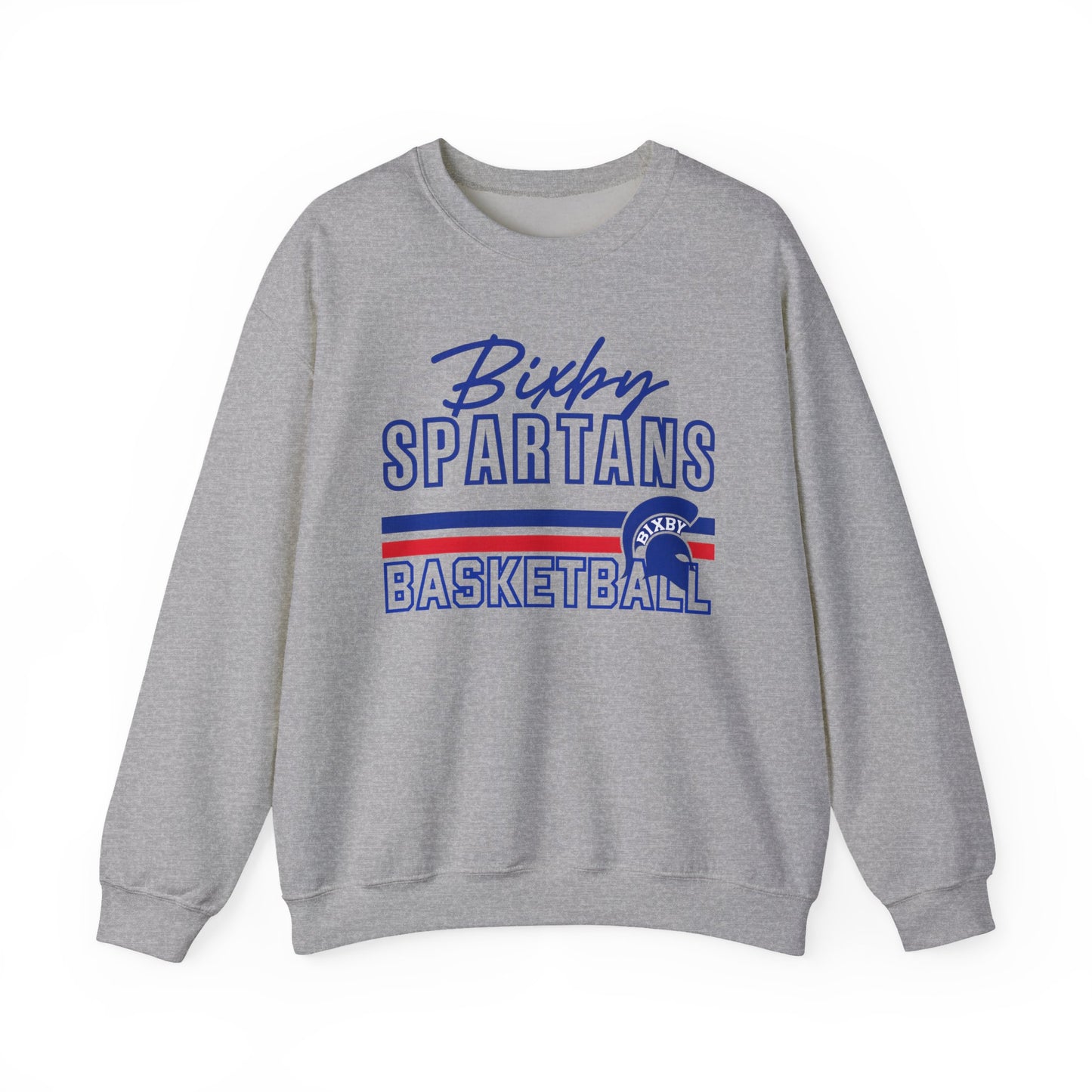Bixby Spartans Basketball Gildan Sweatshirt