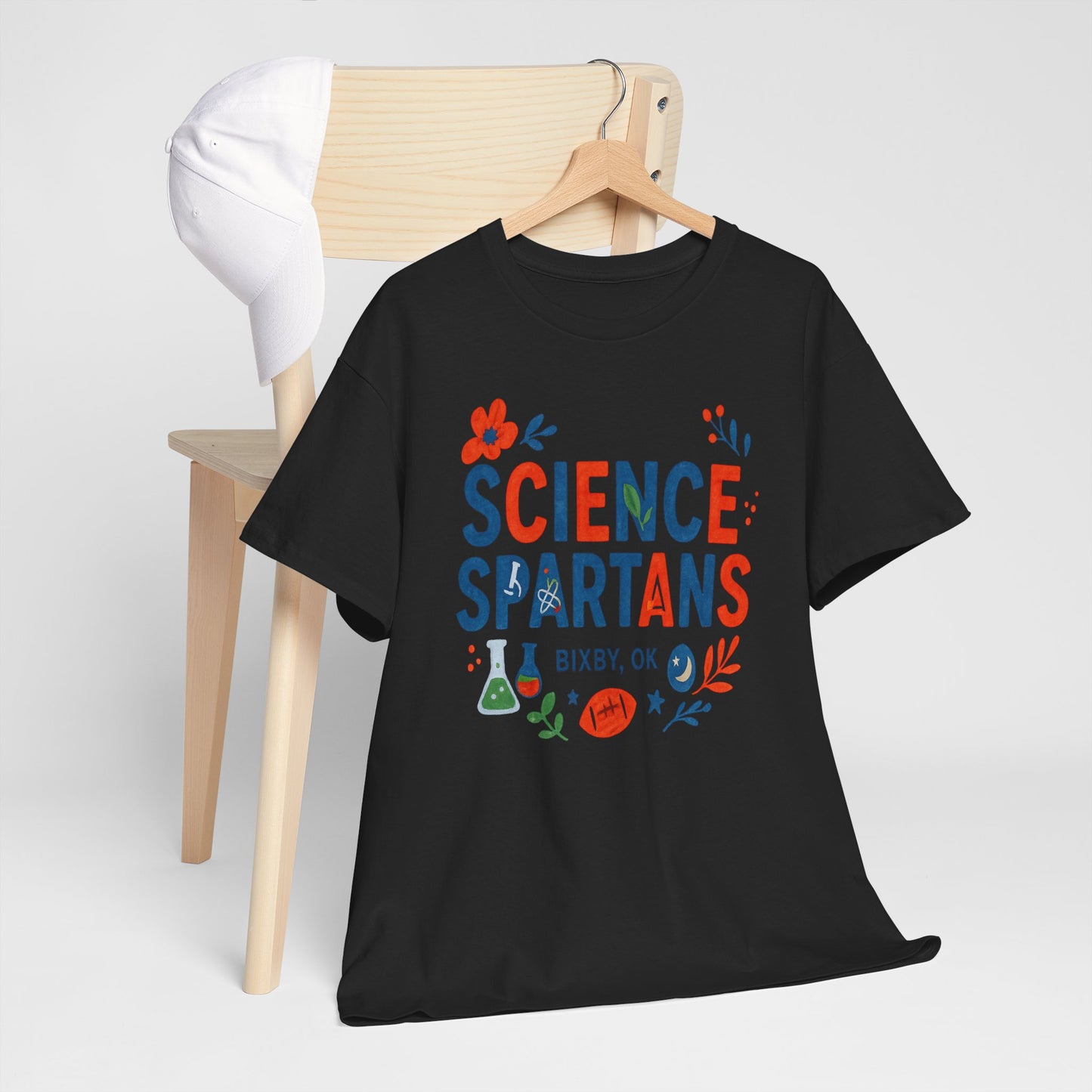 Floral Science Spartan Gildan Tee