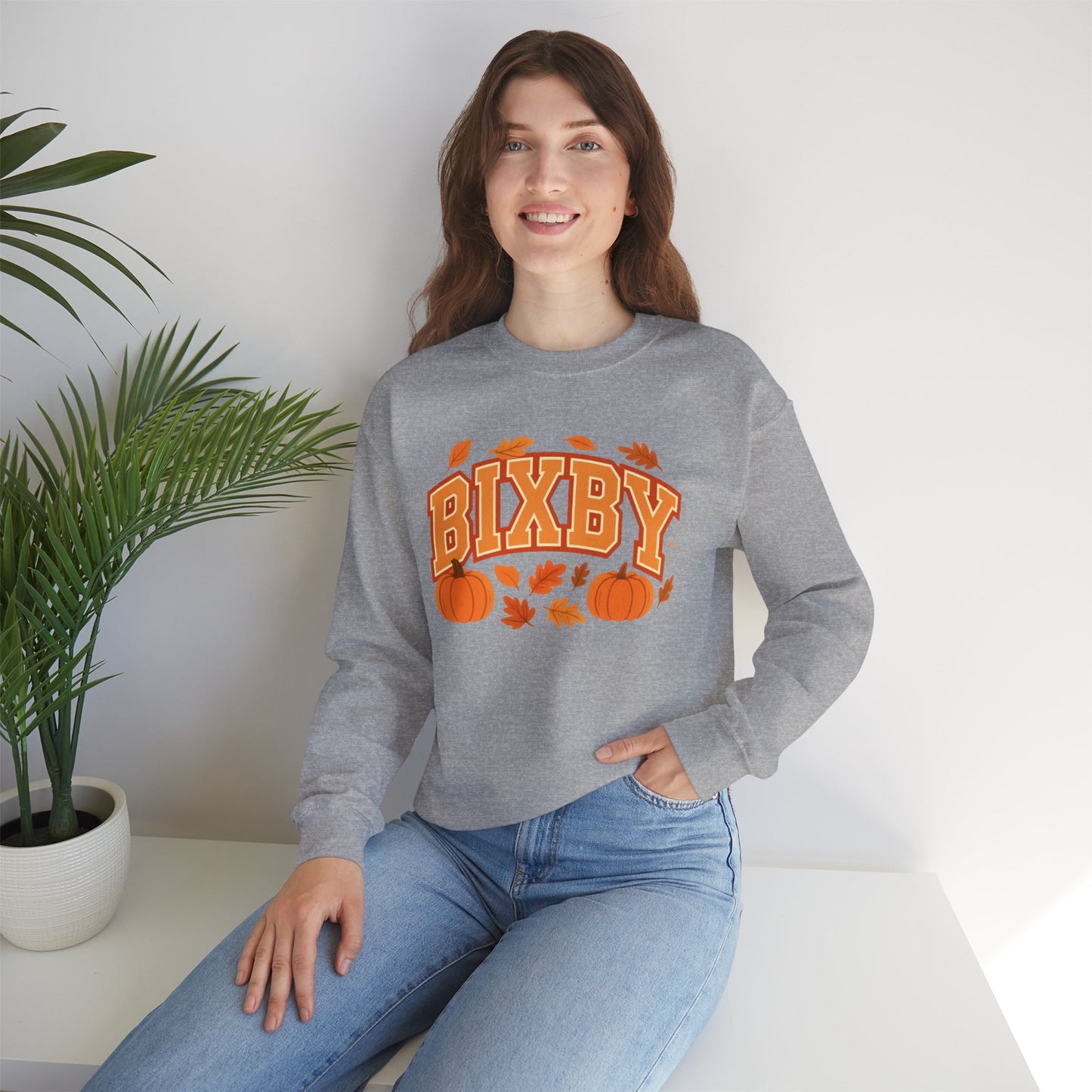 Bixby Fall Vibes Gildan Sweatshirt
