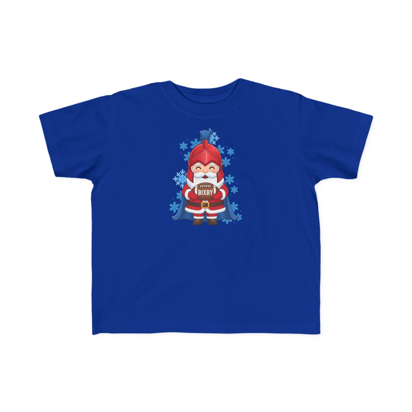 Spartan Football Santa Toddler Rabbit Skins Tee