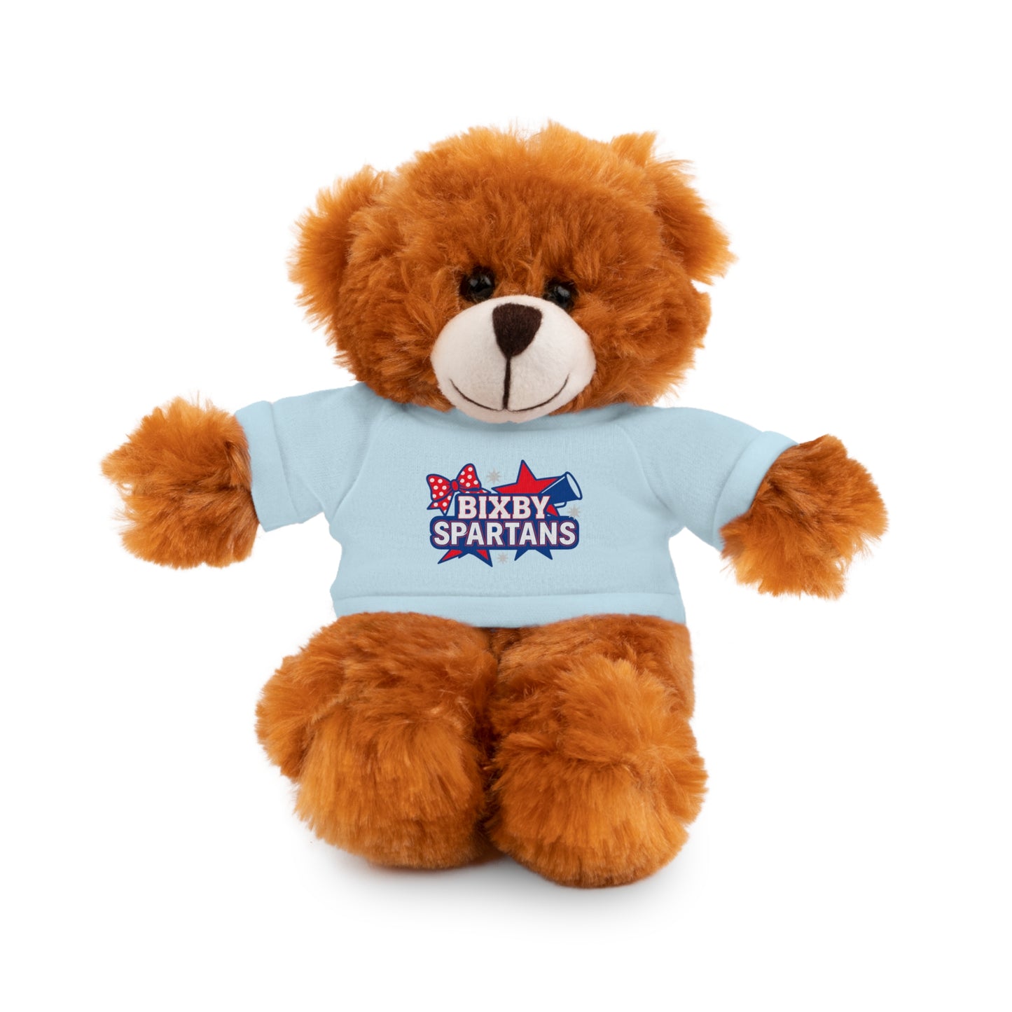 Spartan Cheer Stuffed Animal Logo