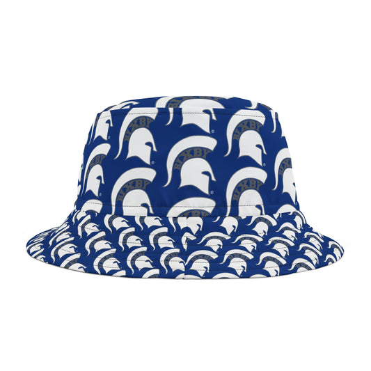 Spartan White Logo Bucket Hat