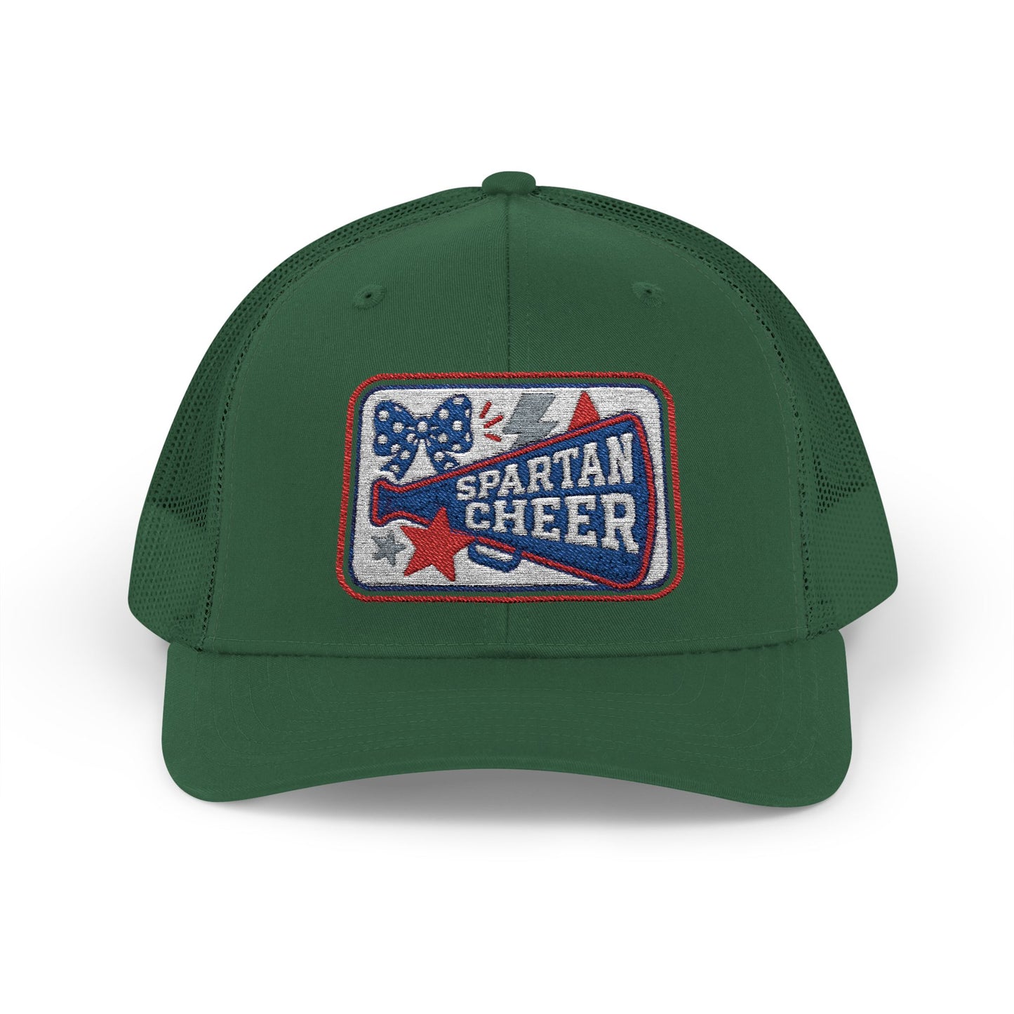 Spartan Cheer Embroidered Trucker Snapback
