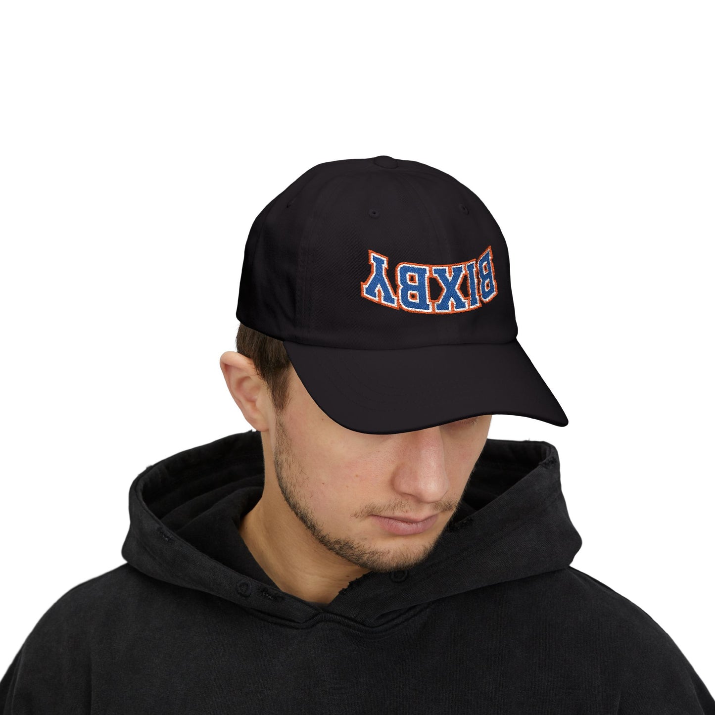 Upside-Down Bixby Embroidered Classic Ballcap