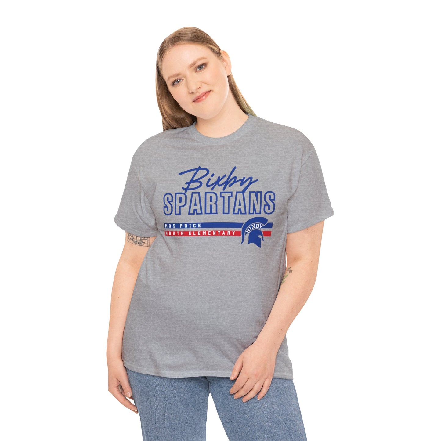 Bixby Spartans Personalized Educator Tee