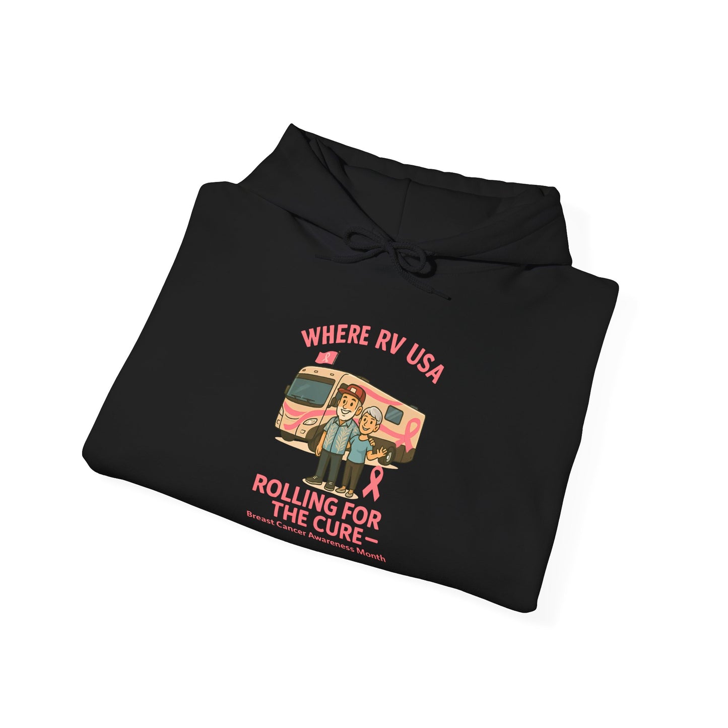 Where RV USA Breast Cancer Awareness Gildan Hoodie