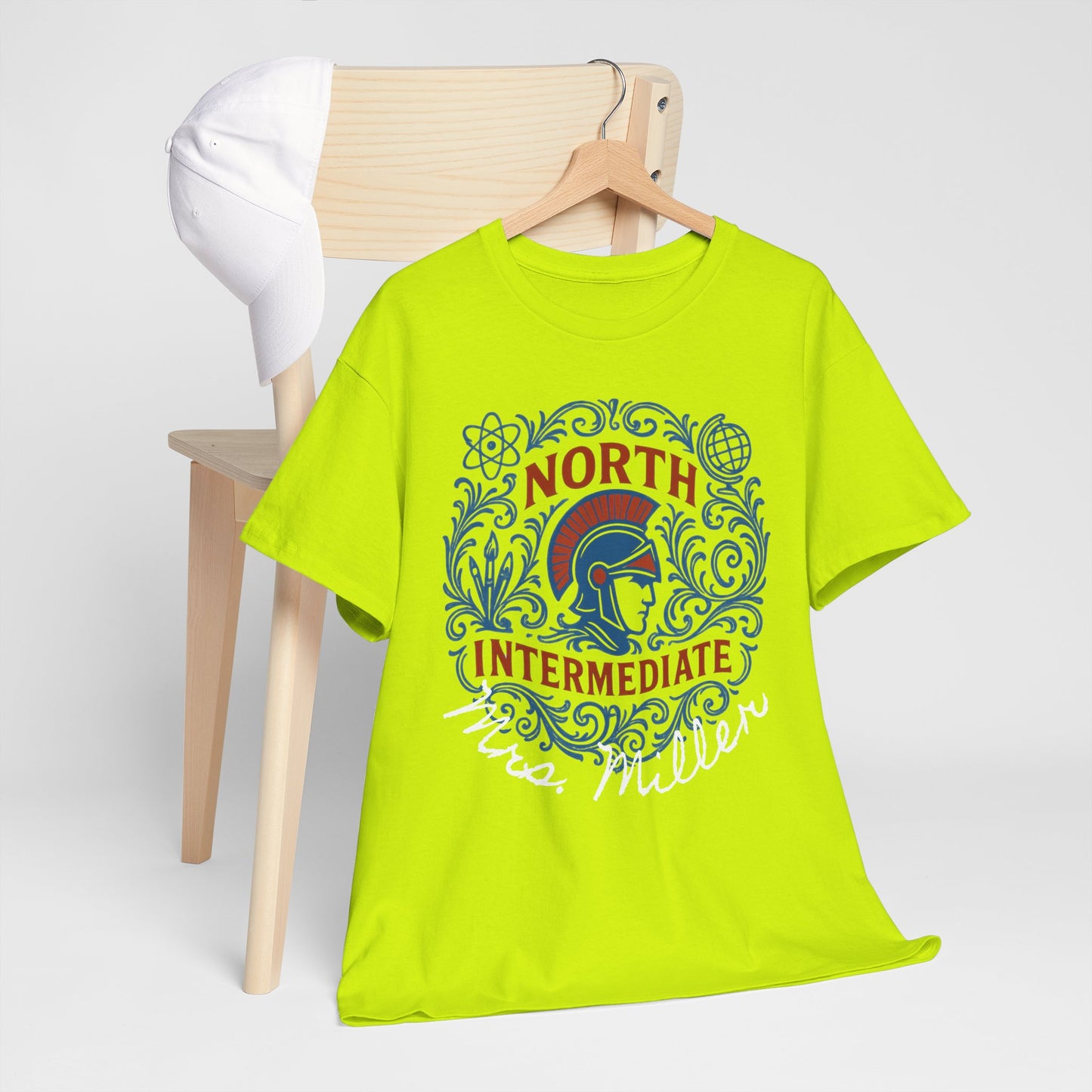 Floral Bixby North Intermediate Spartan Gildan Tee