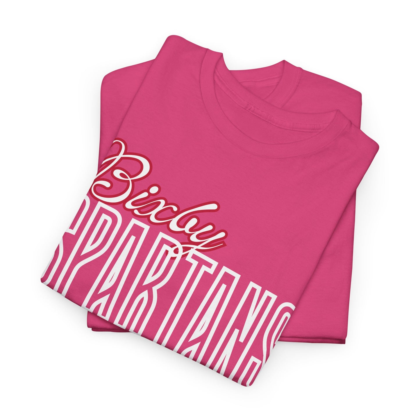 Bixby Spartans Cursive Gildan Tee