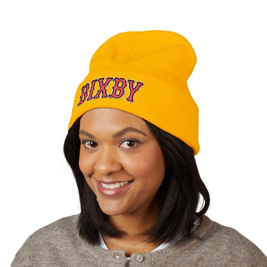 Bixby Embroidered Cuffed Cozy Beanie