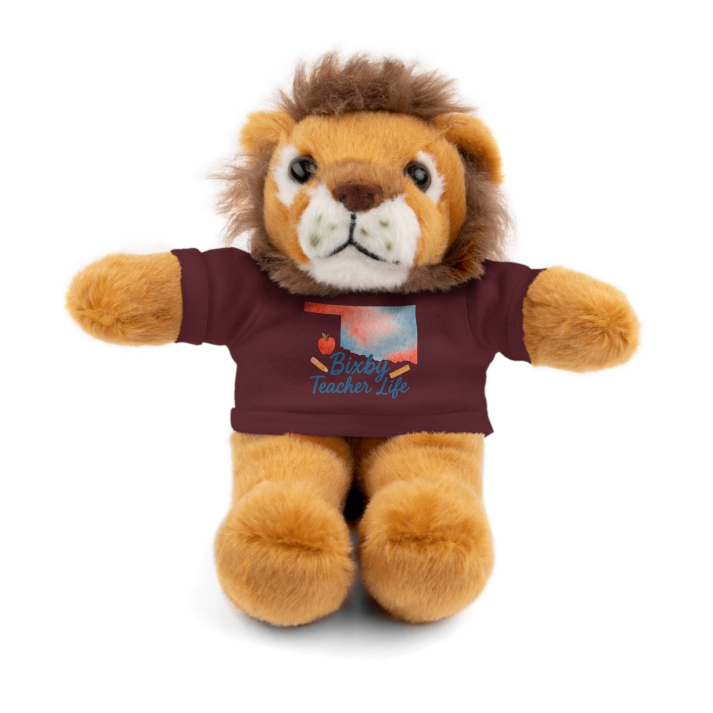 Bixby Oklahoma Teacher Life Stuffed Animal