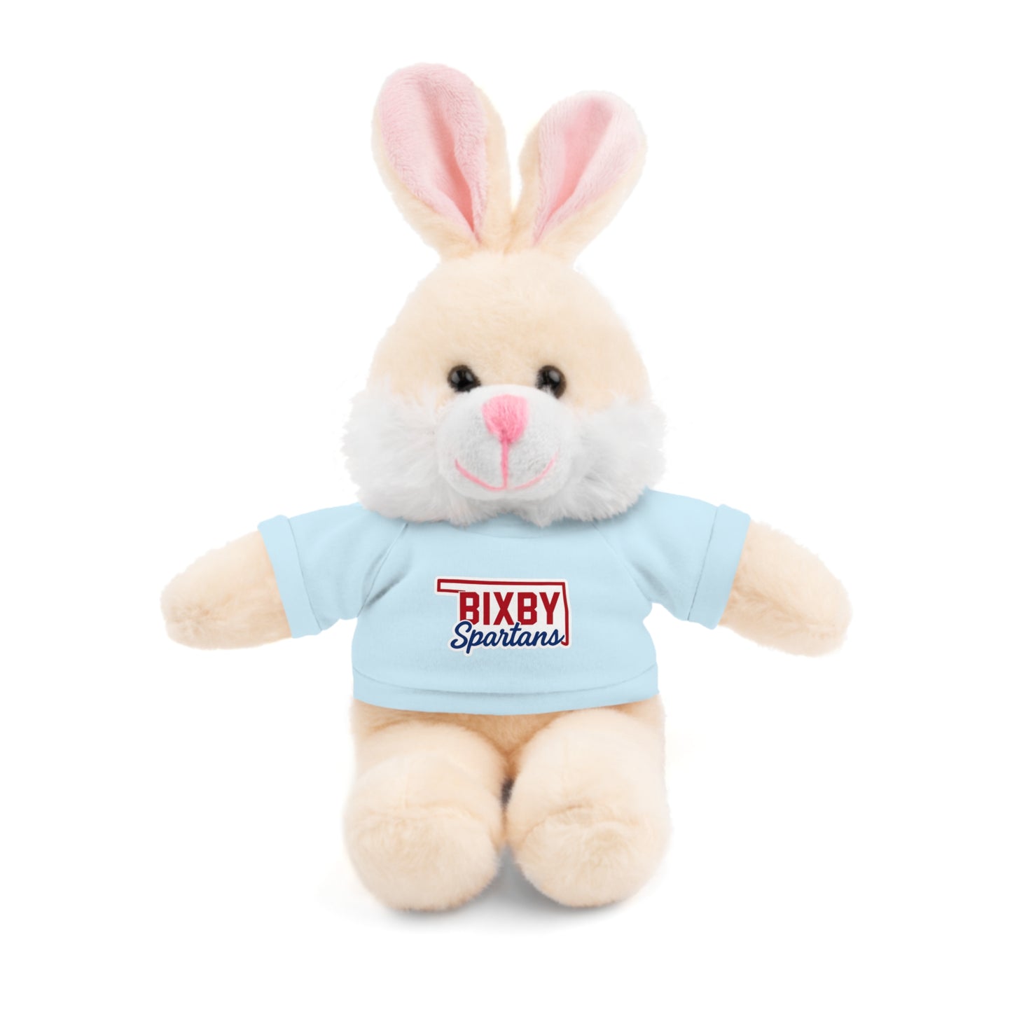 Bixby Oklahoma Spartan Stuffed Animal Logo