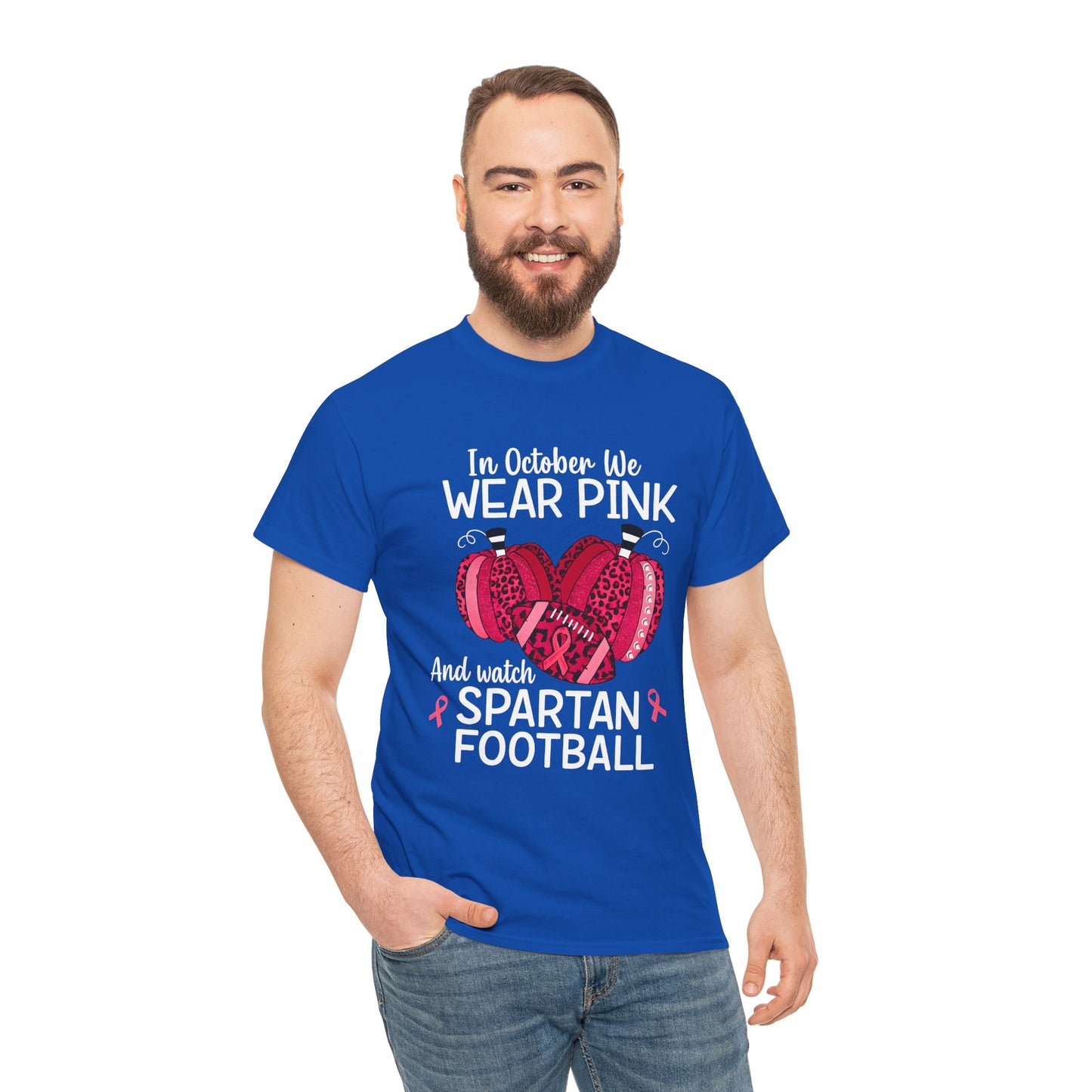 Wear Pink October Breast Cancer Awareness Gildan Tee